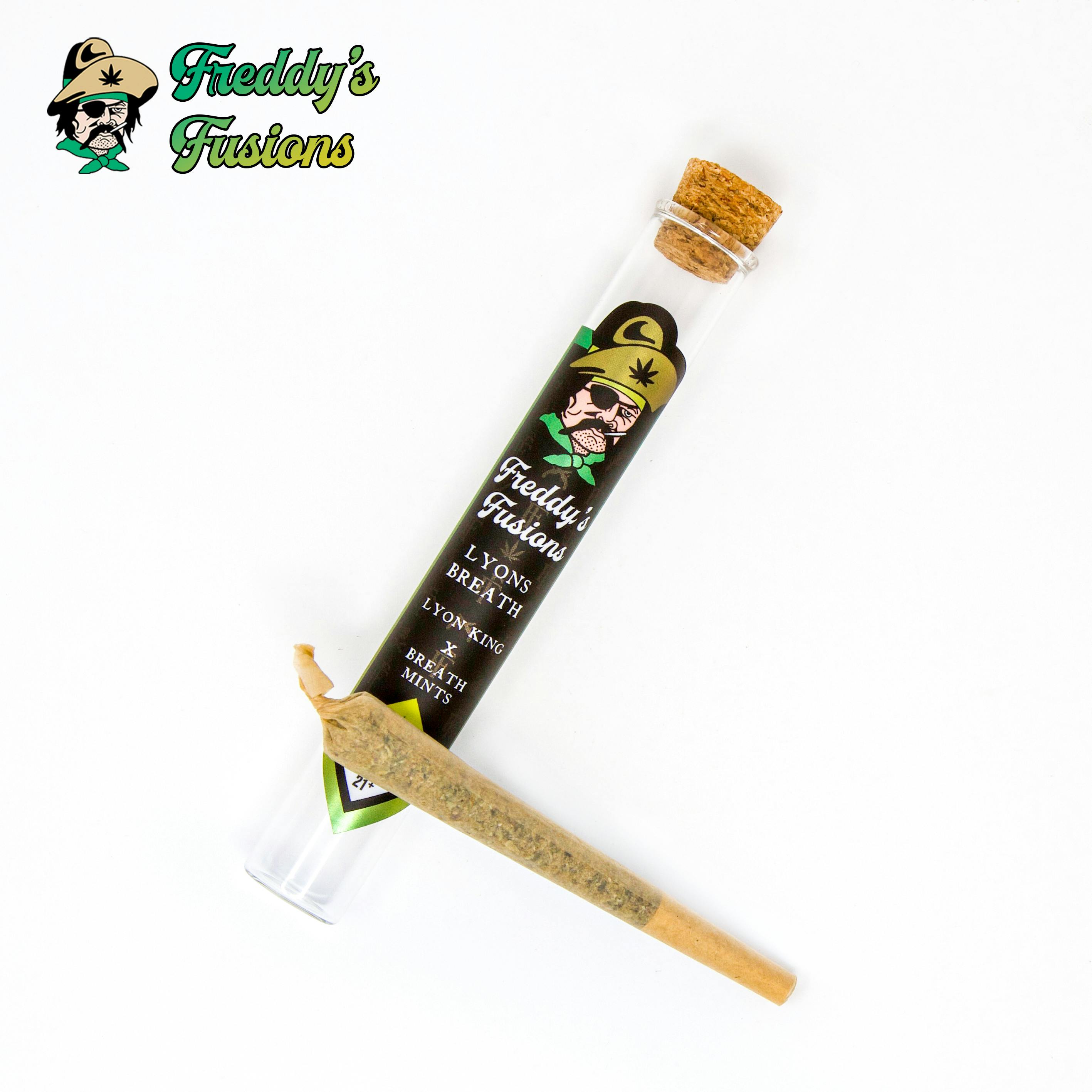 Freddy's Fusion - Lyons Breath 1g Preroll - image 1