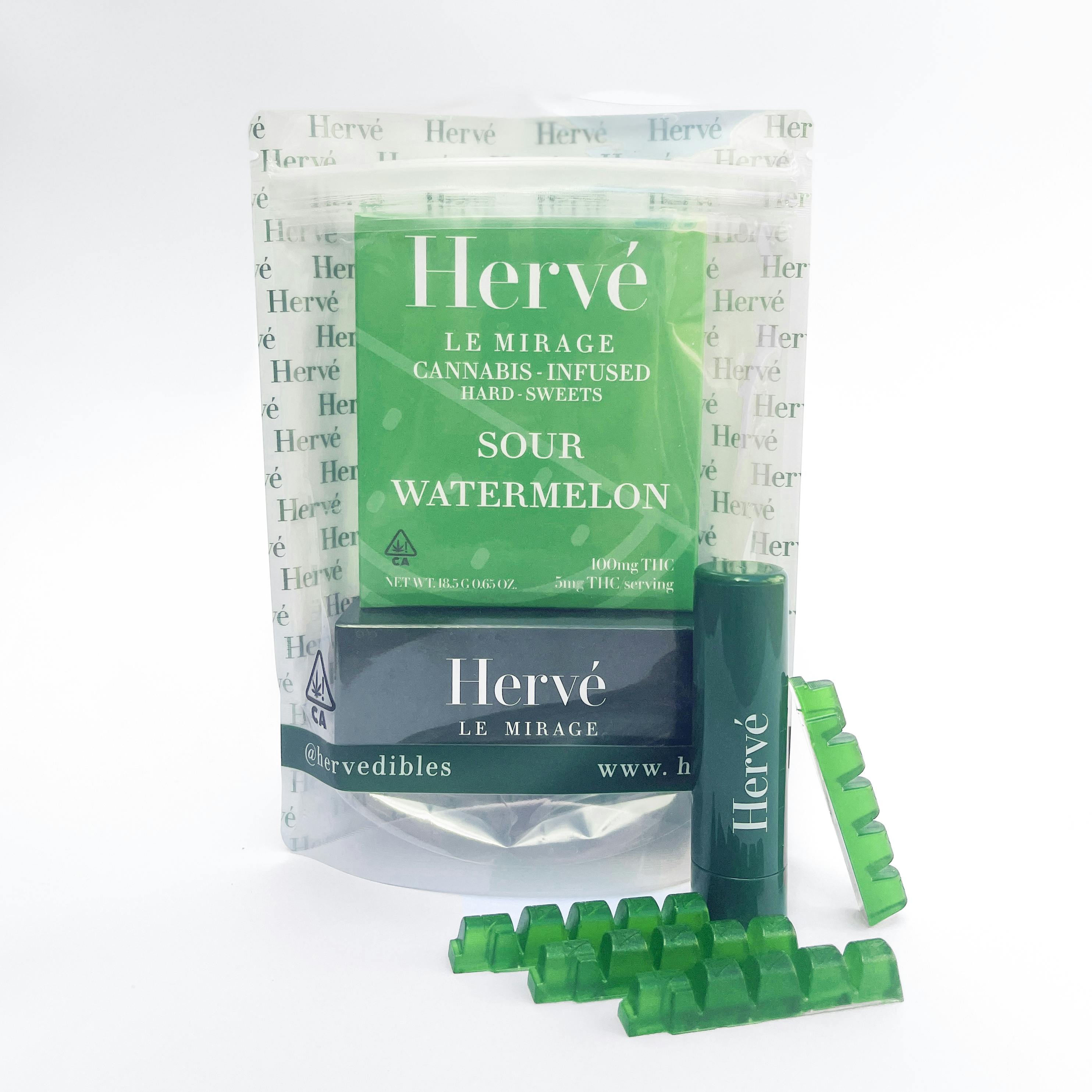 Sour Watermelon Mirage Hard Candy | Herve - image 3