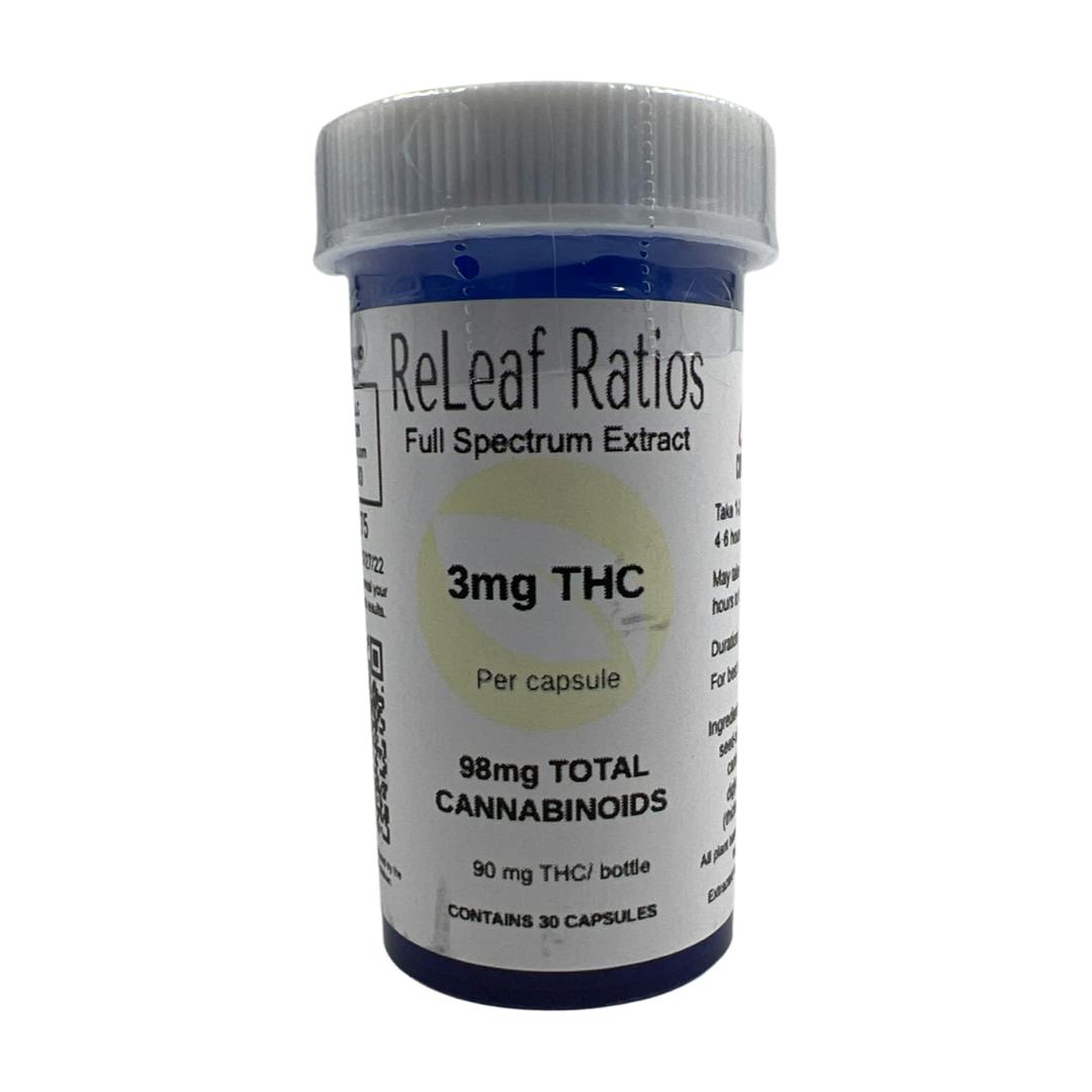 3mg THC Capsules (30 Per Bottle) - image 1