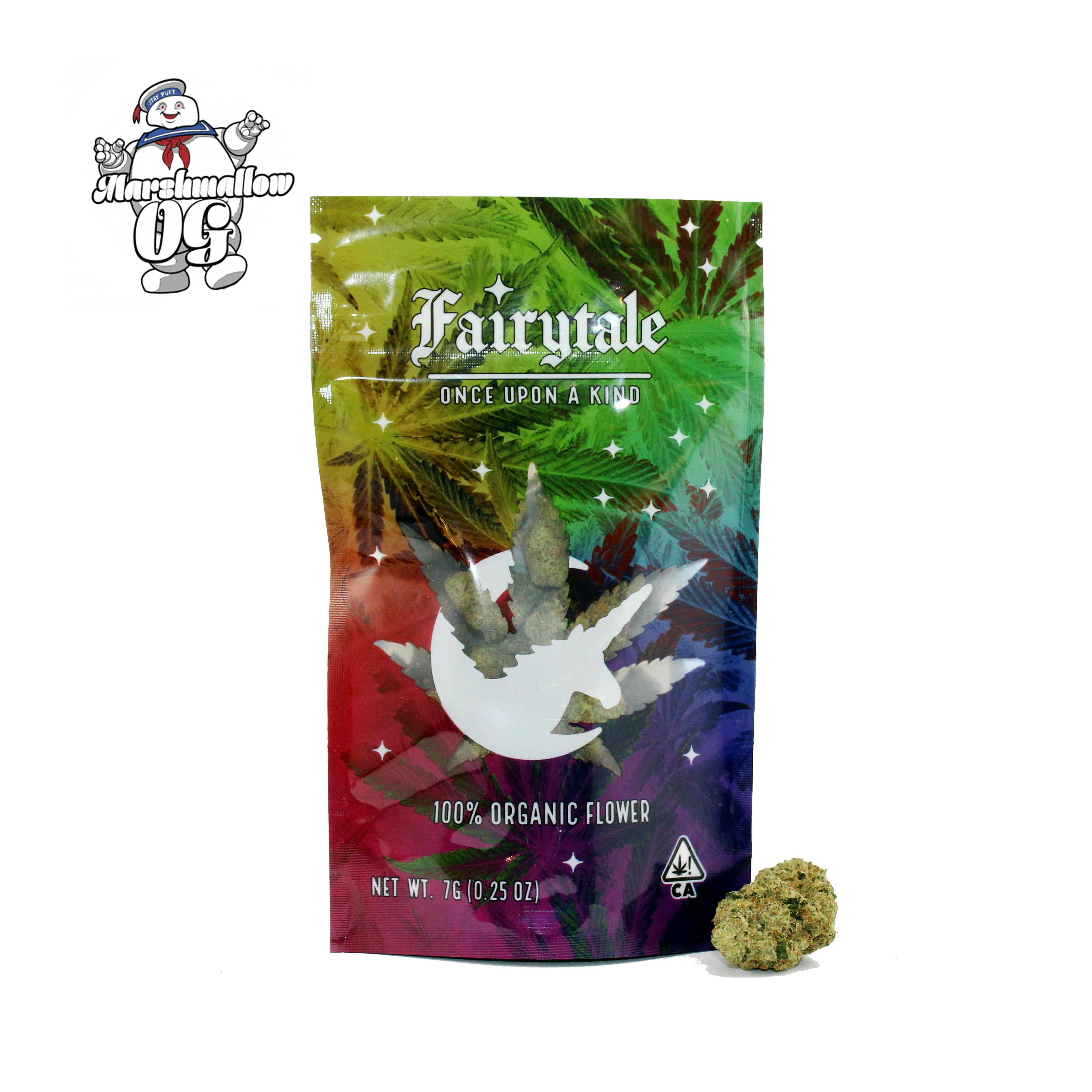 FAIRYTALE | 7 Grams (1/4) Marshmallow OG OG Premium (HYBRID) 28% THC - image 1