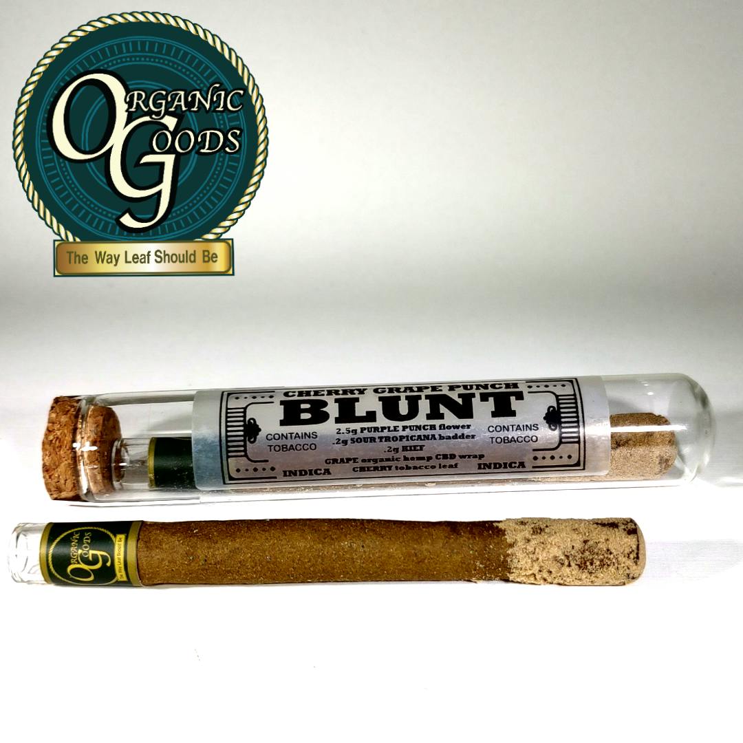 Cherry Grape Punch Blunt Dipped in Badder & Kief 2.5g - image 1