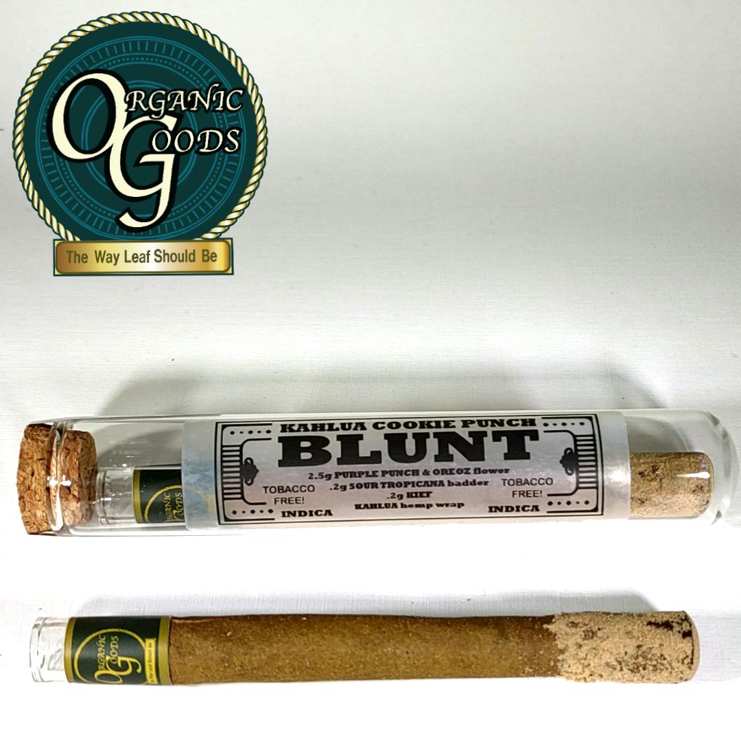 Kahlua Cookie Punch TF Blunt Dipped in Badder & Kief 2.5g - image 1