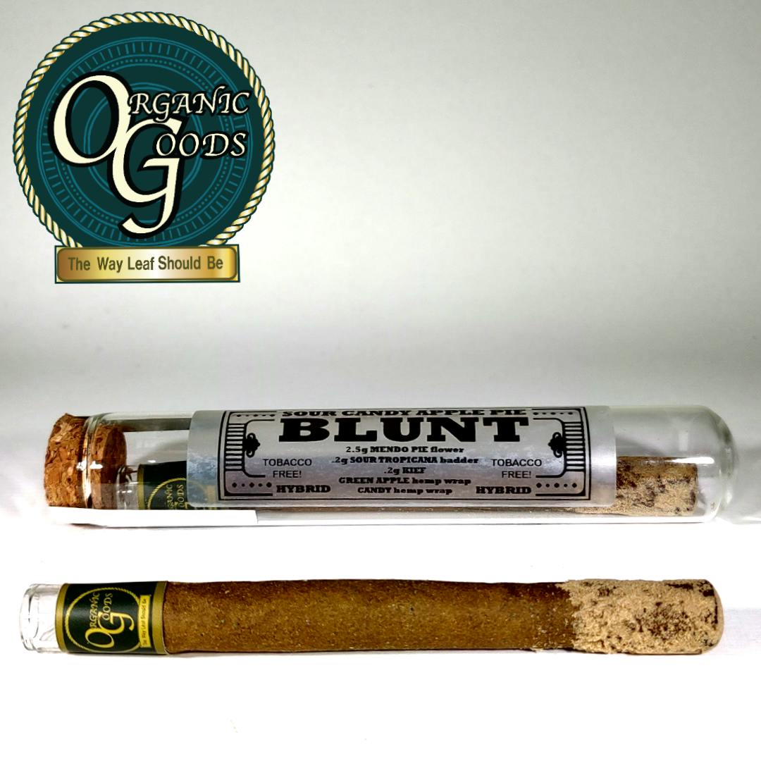 Sour Candy Apple Pie TF Blunt Dipped in Badder & Kief 2.5g - image 1