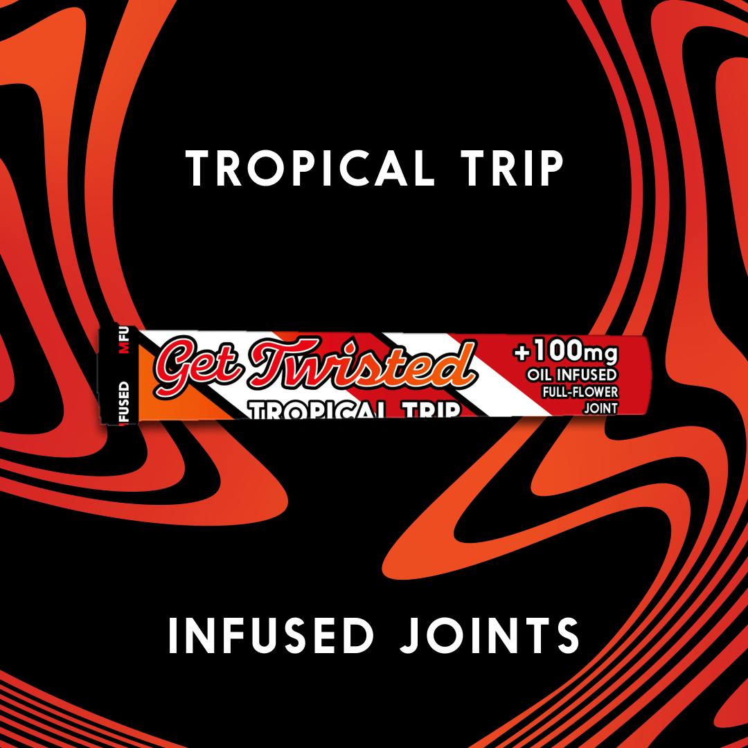 TWISTED Infused Pre-roll: Tropical Trip - image 1