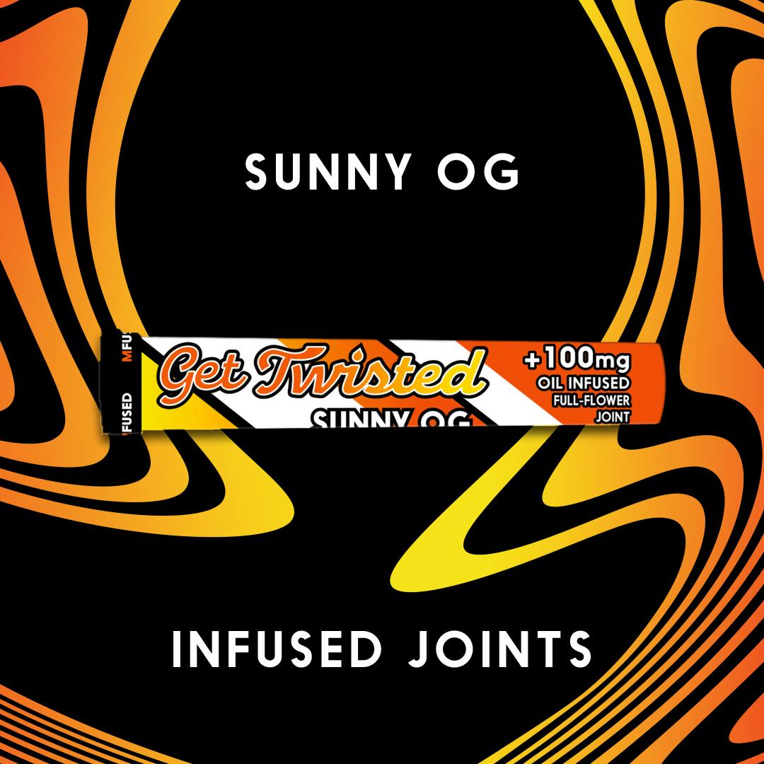 TWISTED Infused Pre-roll: Sunny OG - image 1