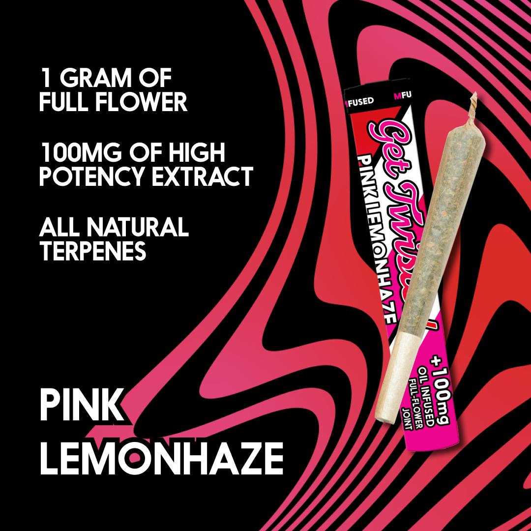 TWISTED Infused Pre-roll: Pink Lemonhaze - image 2