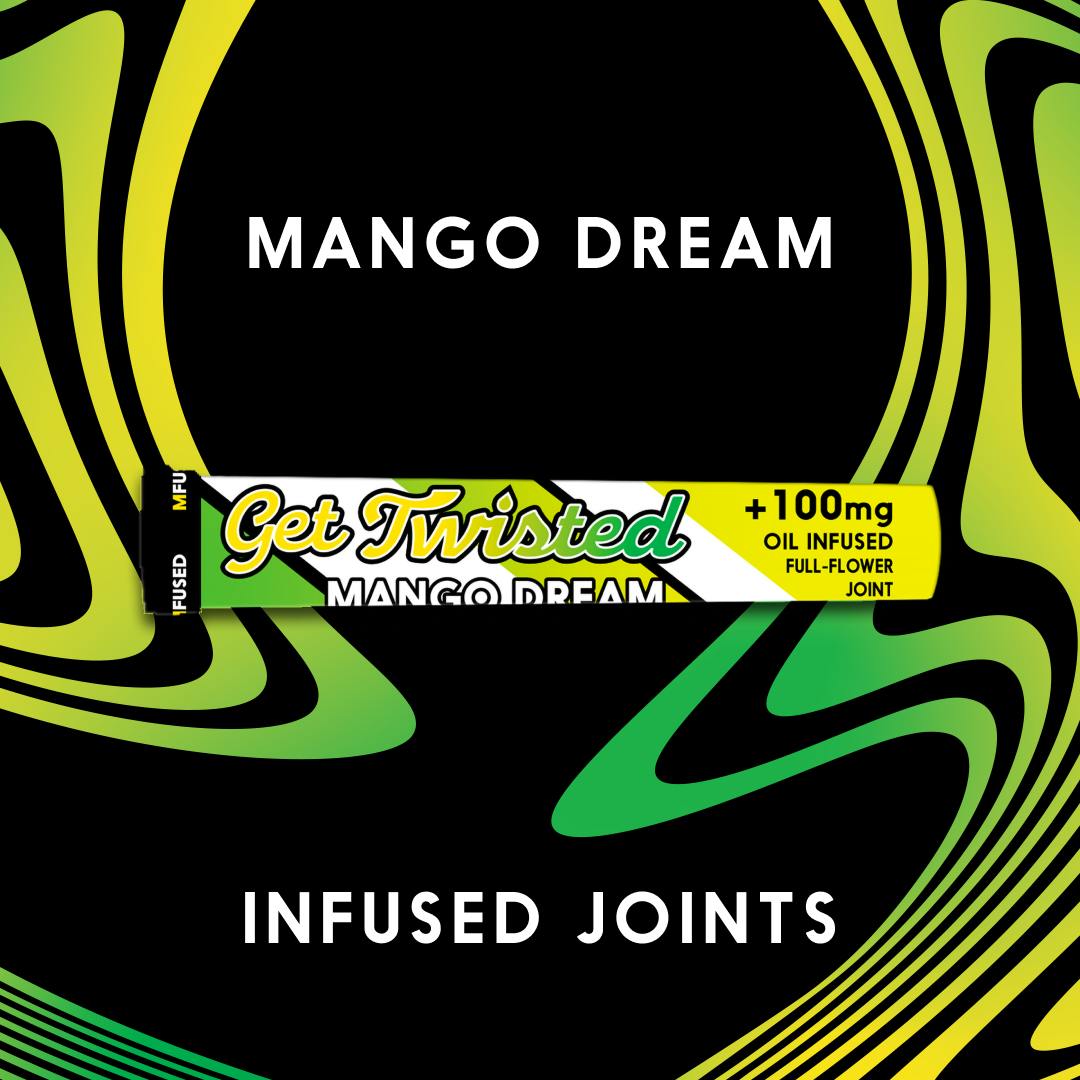 TWISTED Infused Pre-roll: Mango Dream - image 1