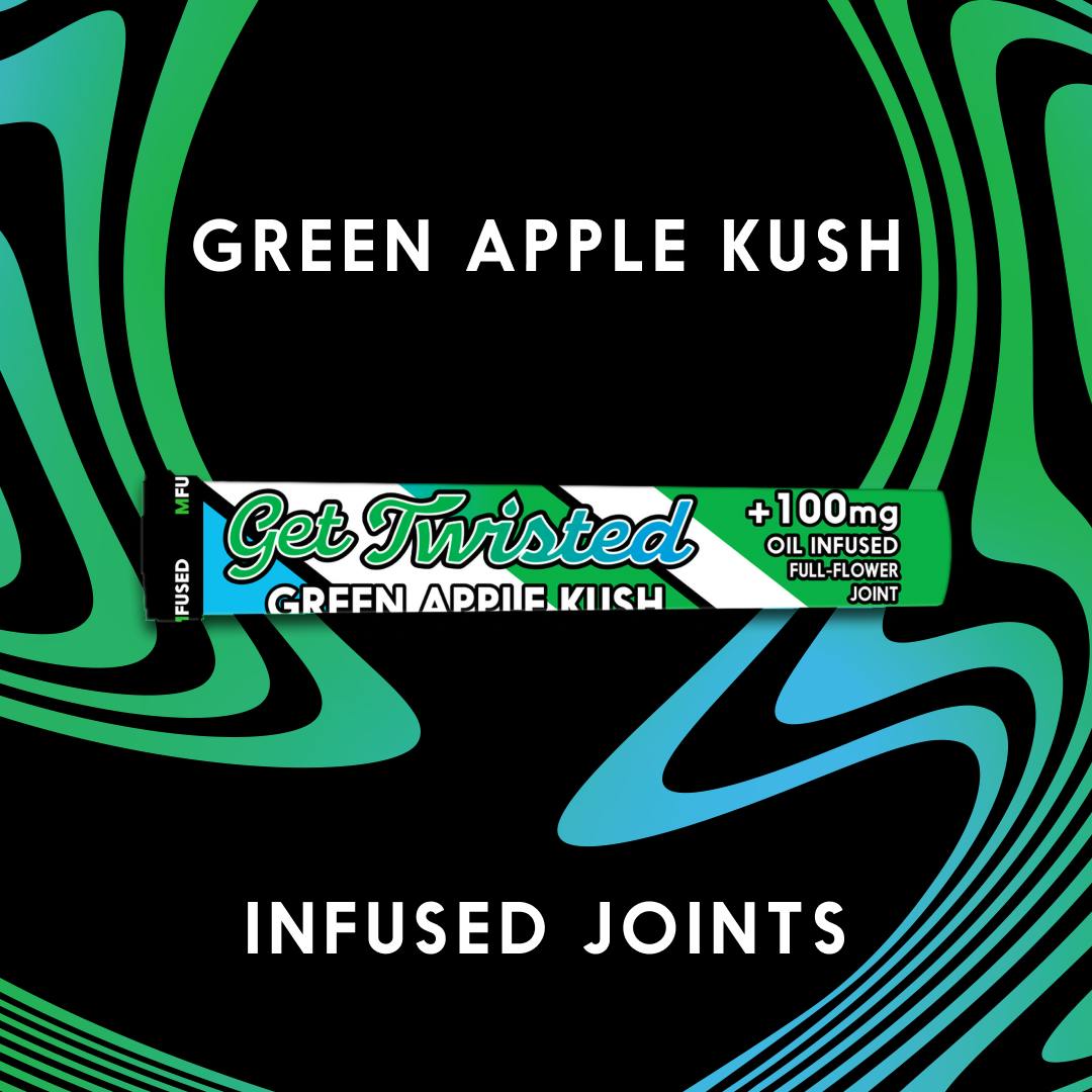 TWISTED Infused Pre-roll: Green Apple Kush - image 1