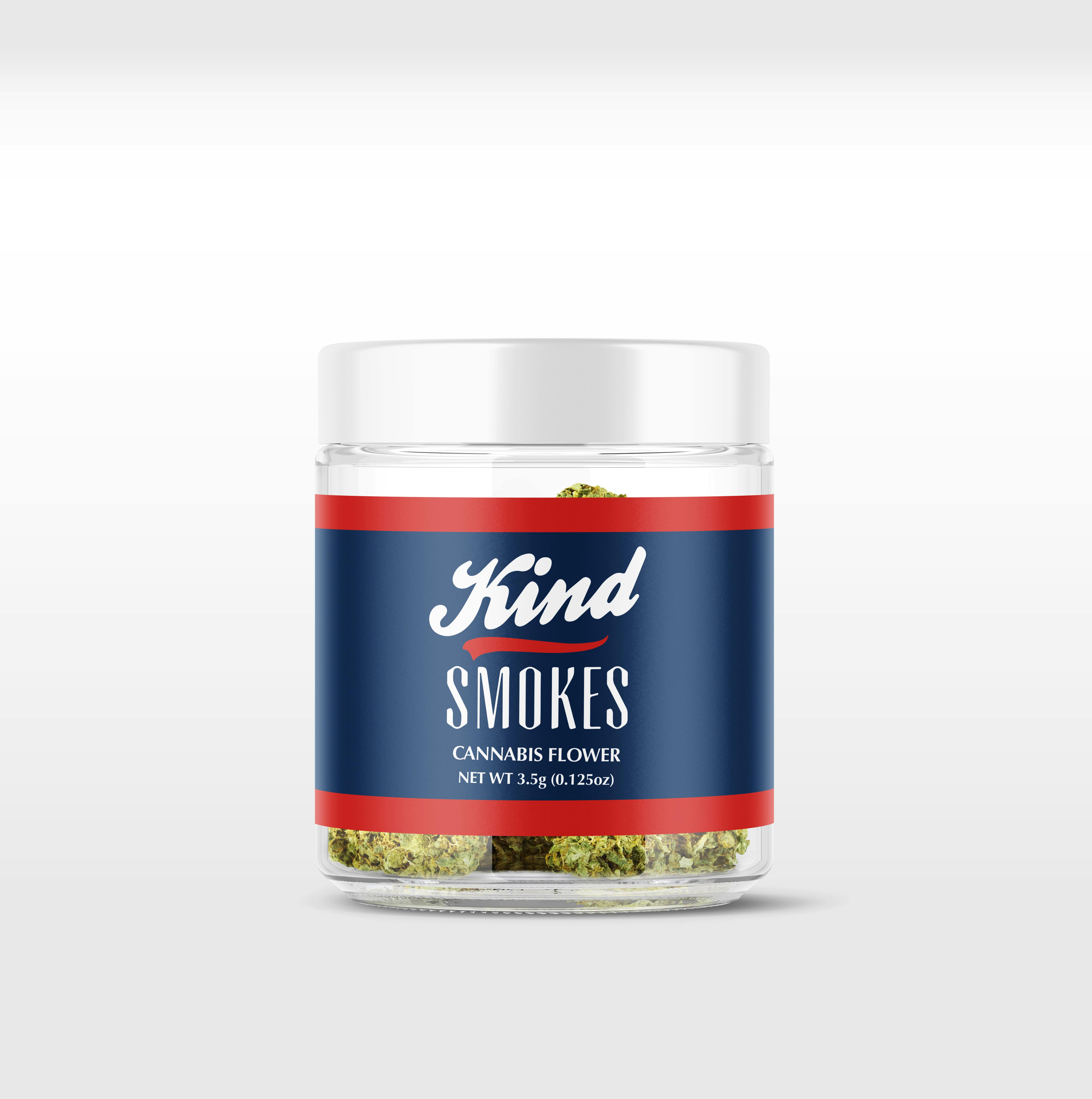 Kind Smokes Indoor Flower | Knight King Cookie Hybrid (3.5g) - image 1