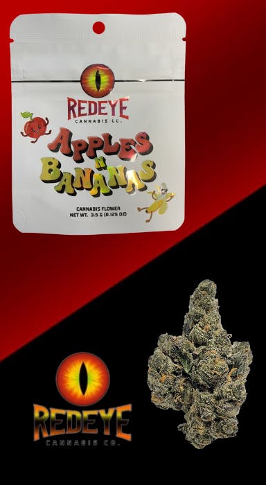 Redeye Cannabis: Apples & Bananas 3.5g Package - image 1