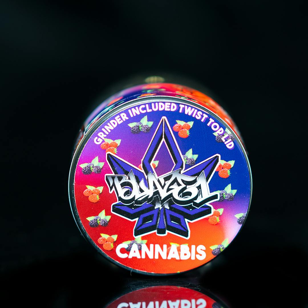 Blaze1 - Raspberry Creme Exotic Indoor Flower, Heady Grinder Jar Included - image 2