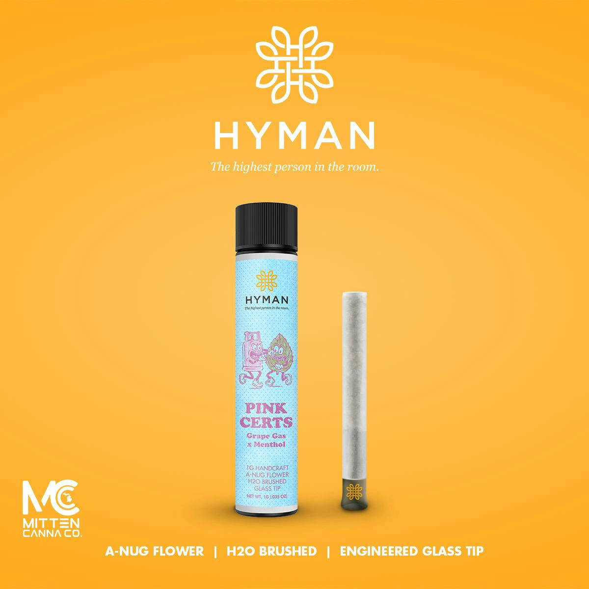 Pink Certs | 1G Handcraft | HYMAN x MCC - image 1