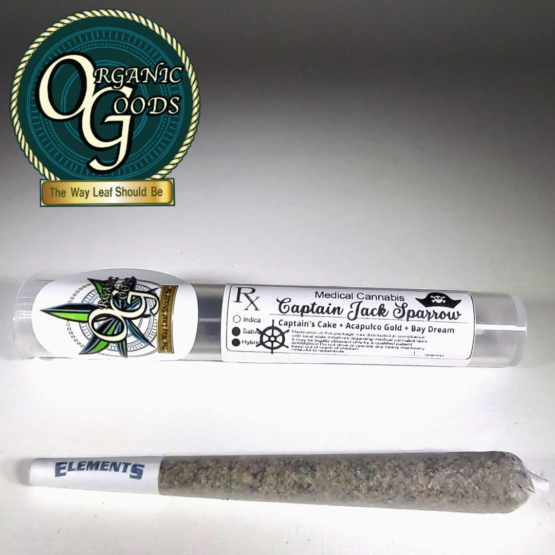 Captain Jack Sparrow Pre-Roll 1g - image 1