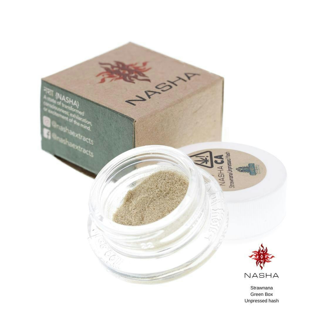 Strawnana Green Unpressed 1.2g Hash (Clear Water Farms) - image 2
