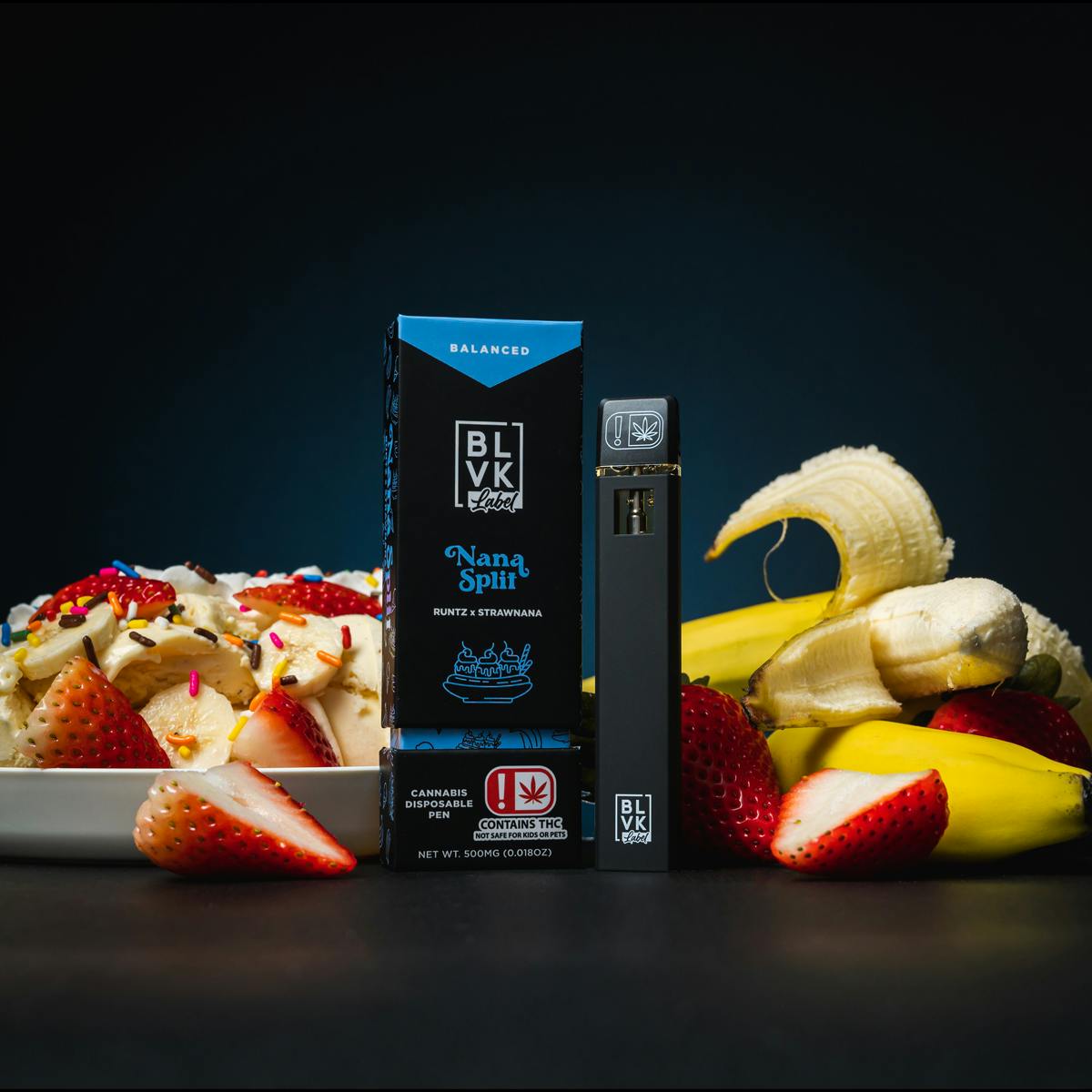 BLVK Label - Nana Split - 1G DISPOSABLE PEN - image 1
