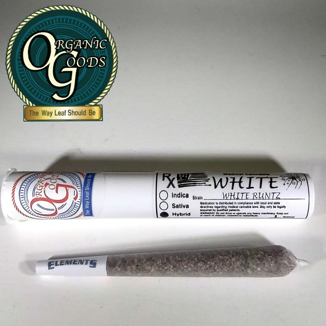 White (White Runtz) Pre-Roll 1g - image 1