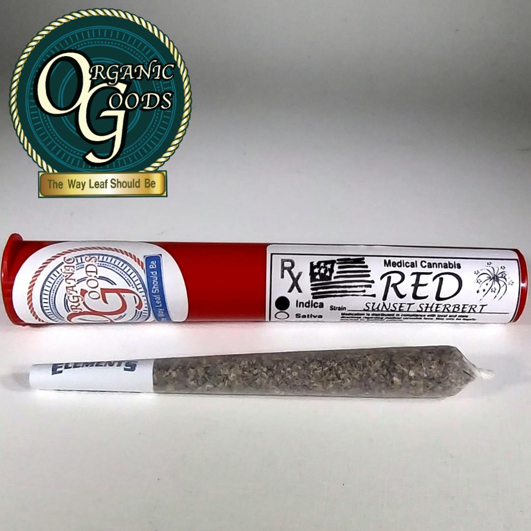 Red (Sunset Sherbert) Pre-Roll 1g - image 1