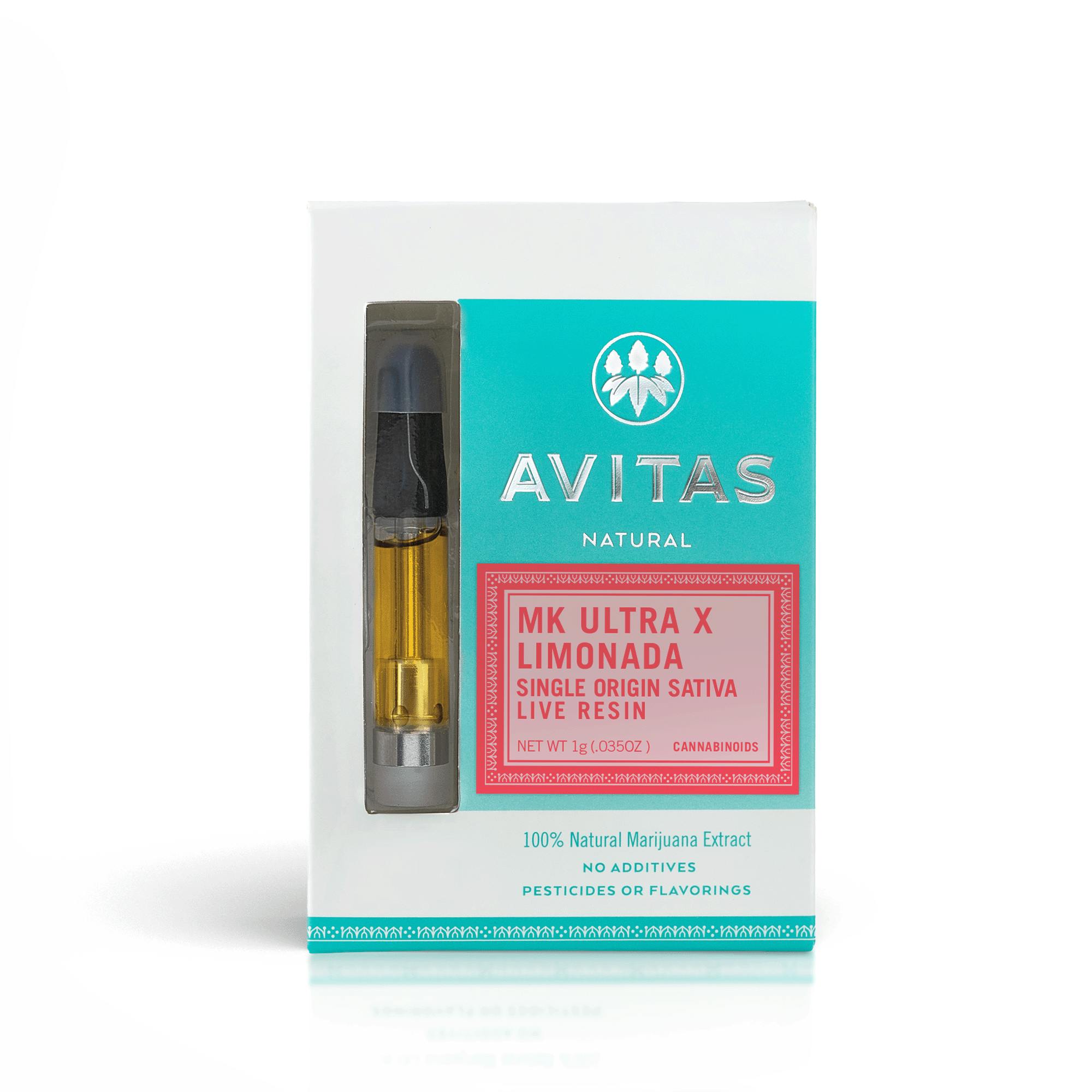 MK Ultra x Limonada Live Resin Cartridge 1g - image 1
