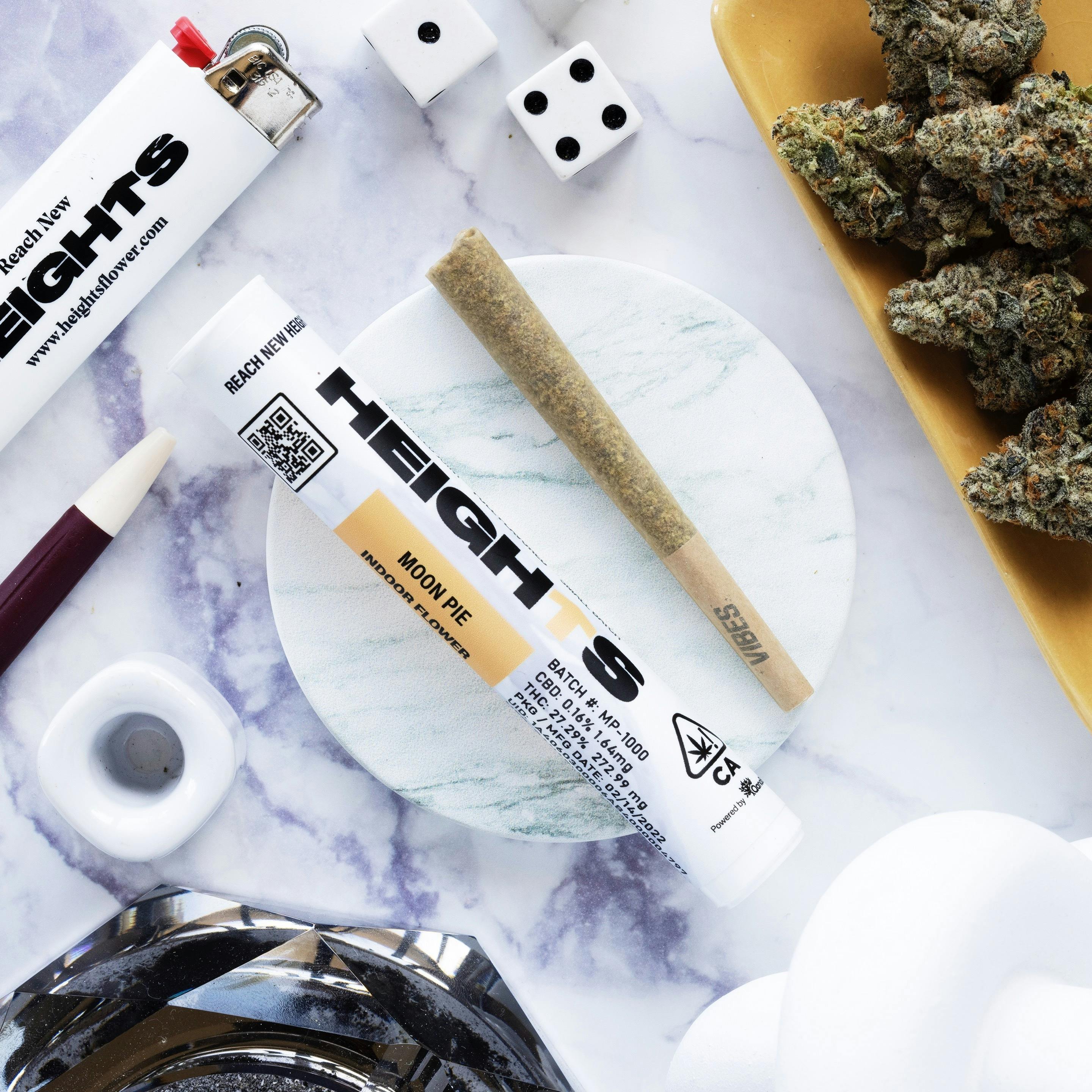 HEIGHTS Moon Pie - 1g Pre-Roll Indoor Flower - image 1
