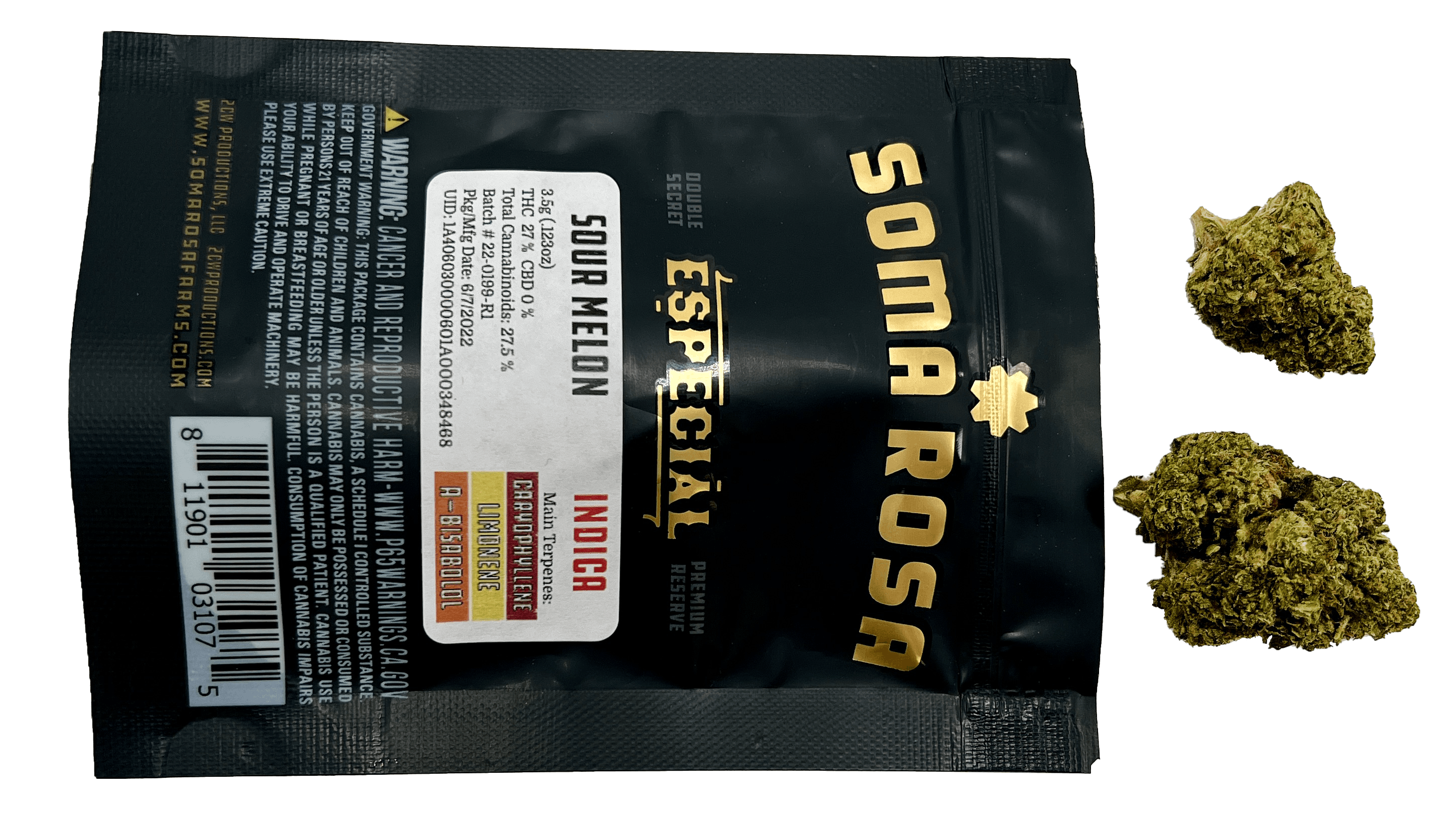 Sour Melon Especial - 1/8th Pouch - image 3