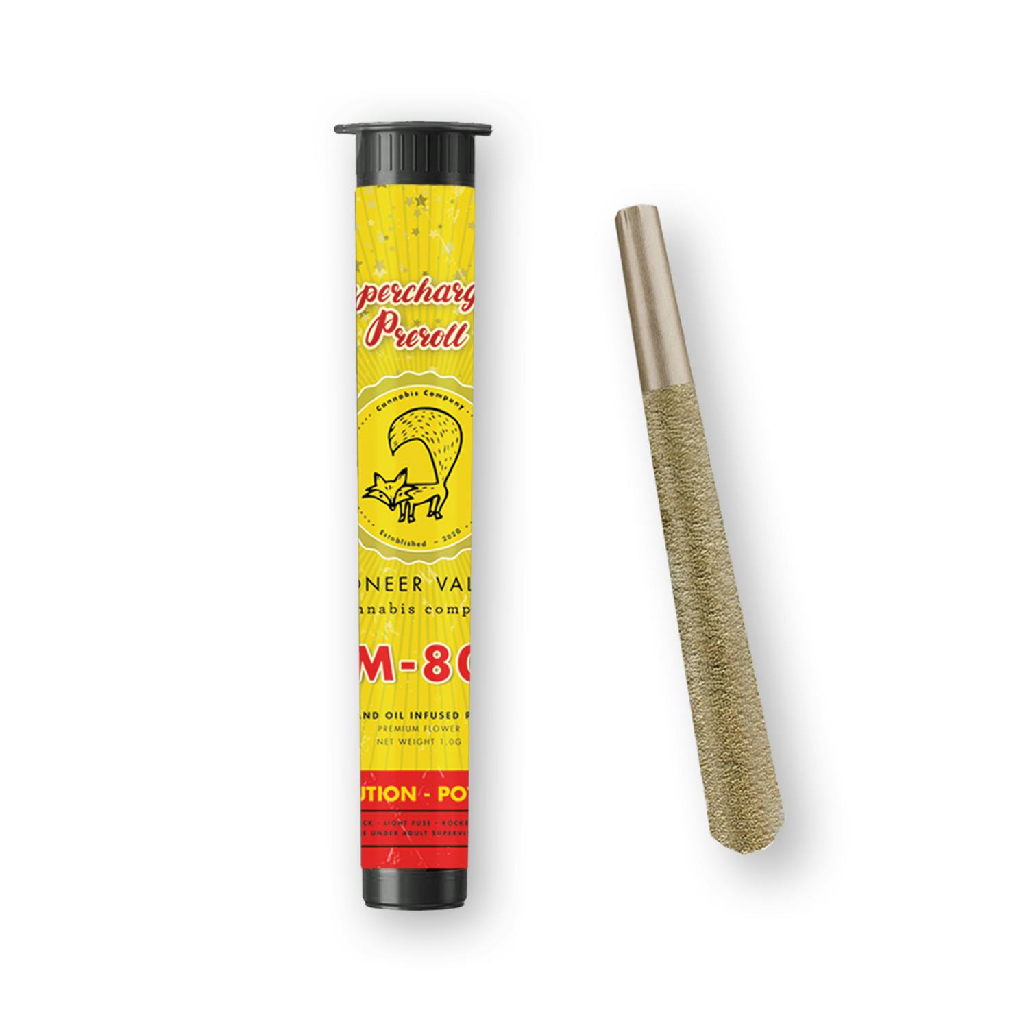 Raspberry Skywalker OG M-80 Infused Pre-Roll - image 1