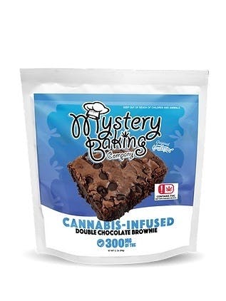 Cannabis Brownie - Double Chocolate Chip 300mg - image 1