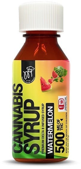 Cannabis 2oz Syrup - Watermelon 500mg - image 1