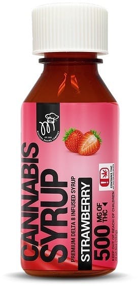 Cannabis 2oz Syrup - Strawberry 500mg - image 1