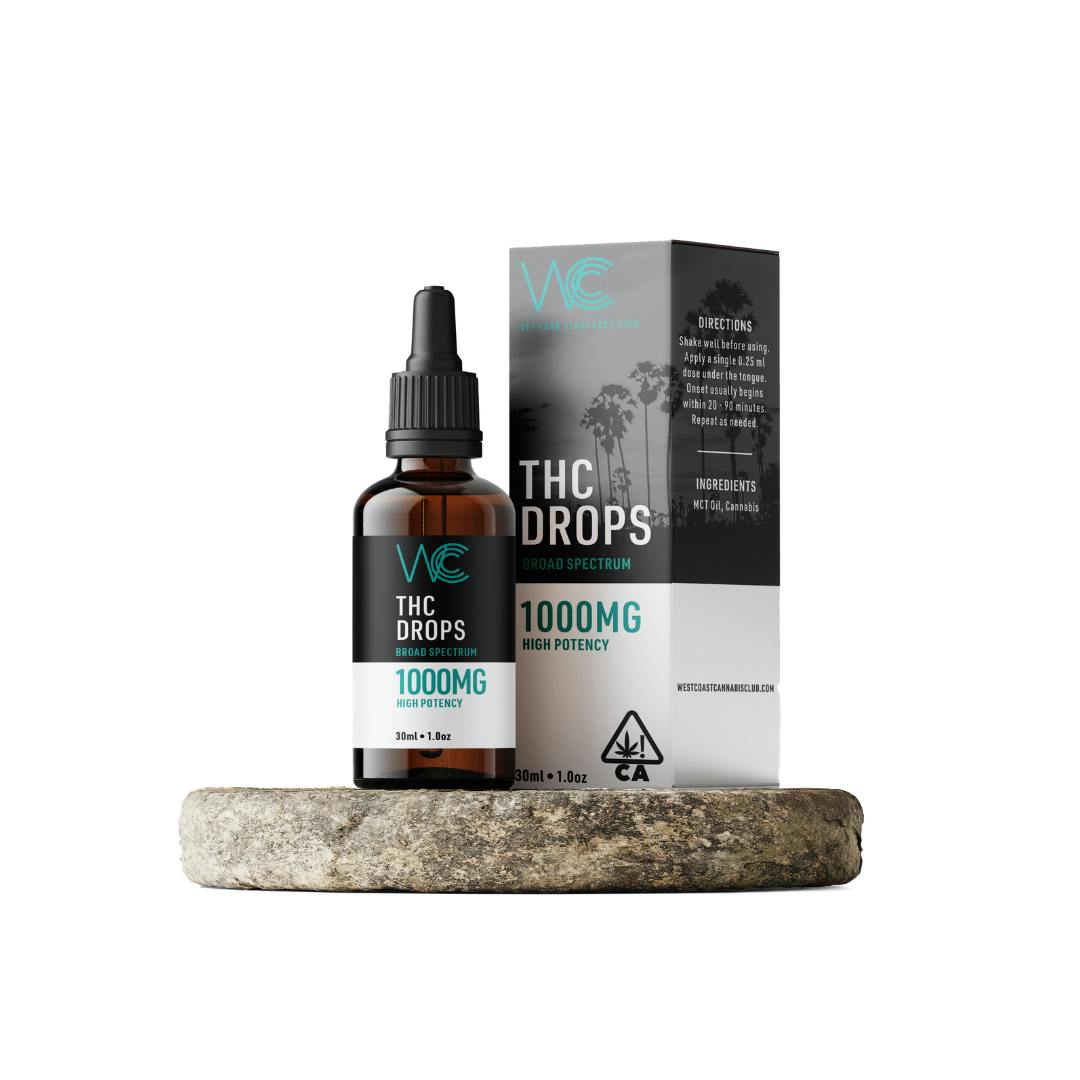 WCCC | 1000mg THC Tincture 30ml - image 1