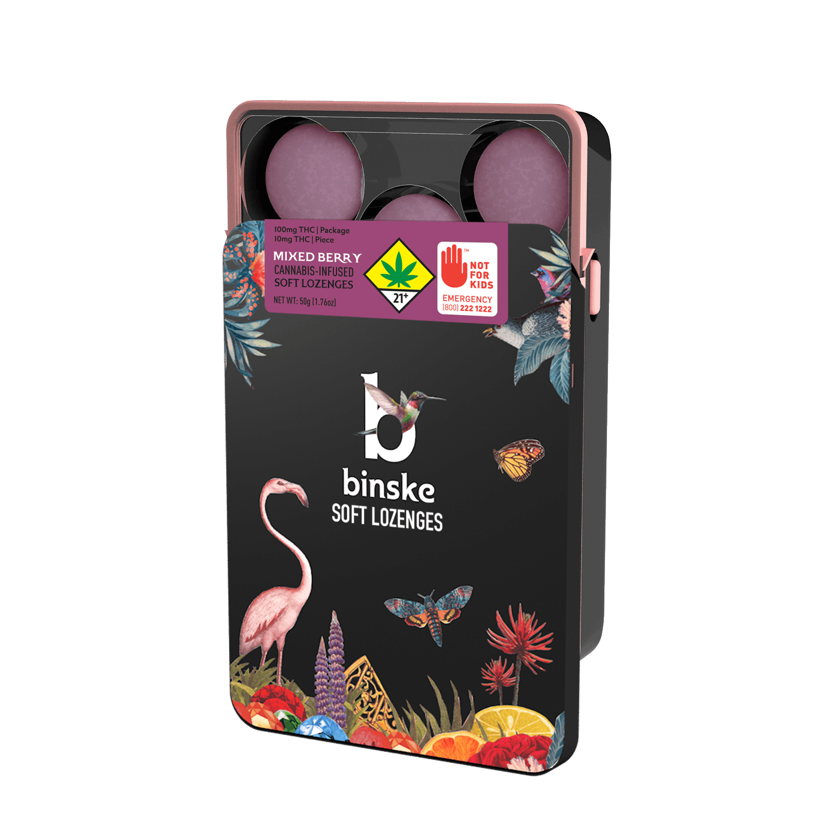 Mixed Berry Soft Lozenges 100mg - image 1