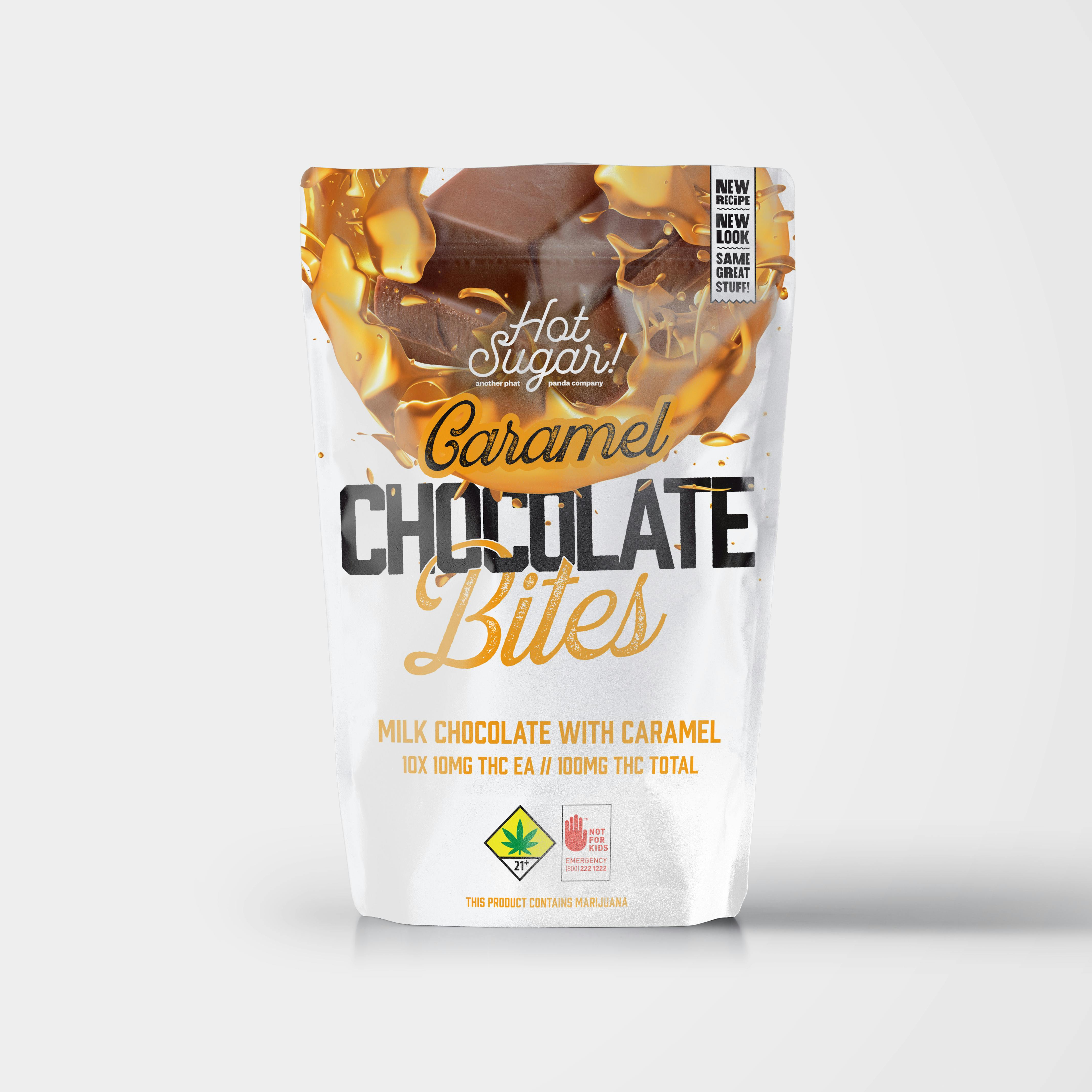 Sativa Live Resin Chocolate Covered Caramel Bites (100mg) - image 1