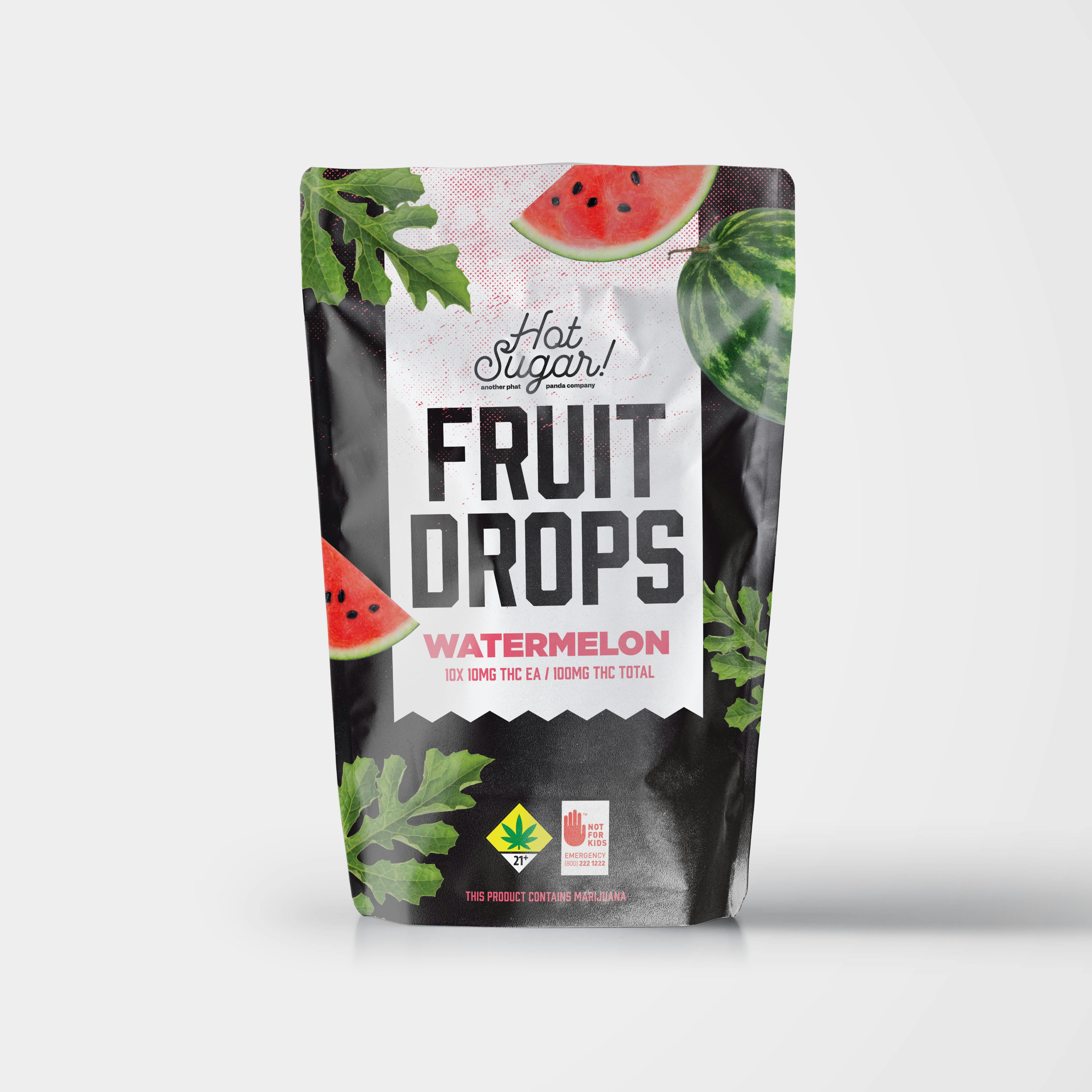 Sativa Live Resin Fruit Drops - Sour Watermelon (100mg) - image 1