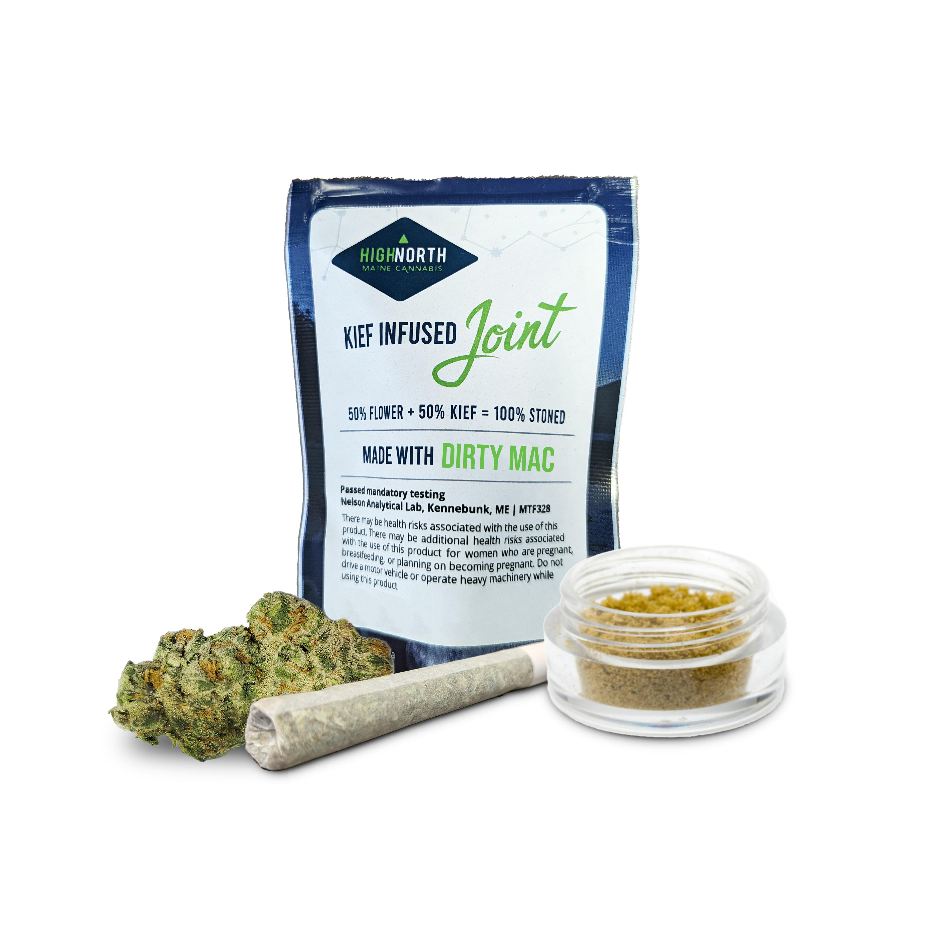 Kief Infused Pre-Roll [1g] - Dirty Mac - image 1