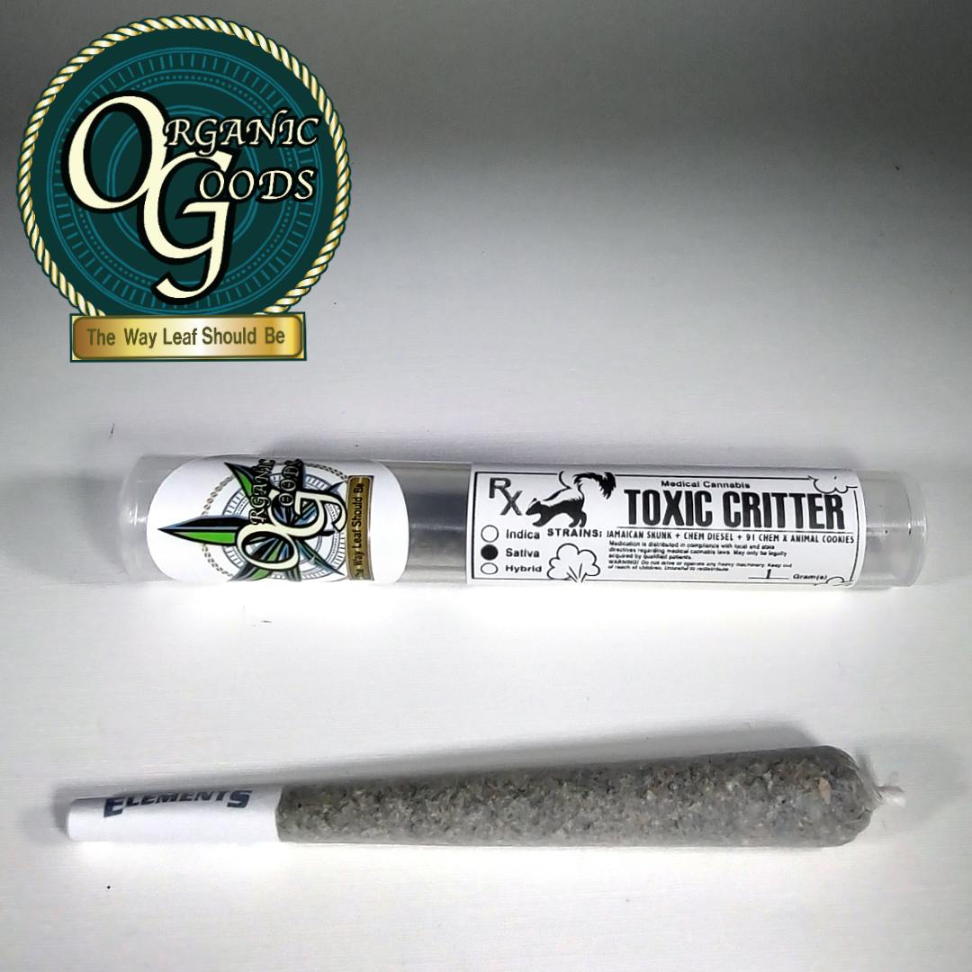 Toxic Critter Pre-Roll 1g - image 1