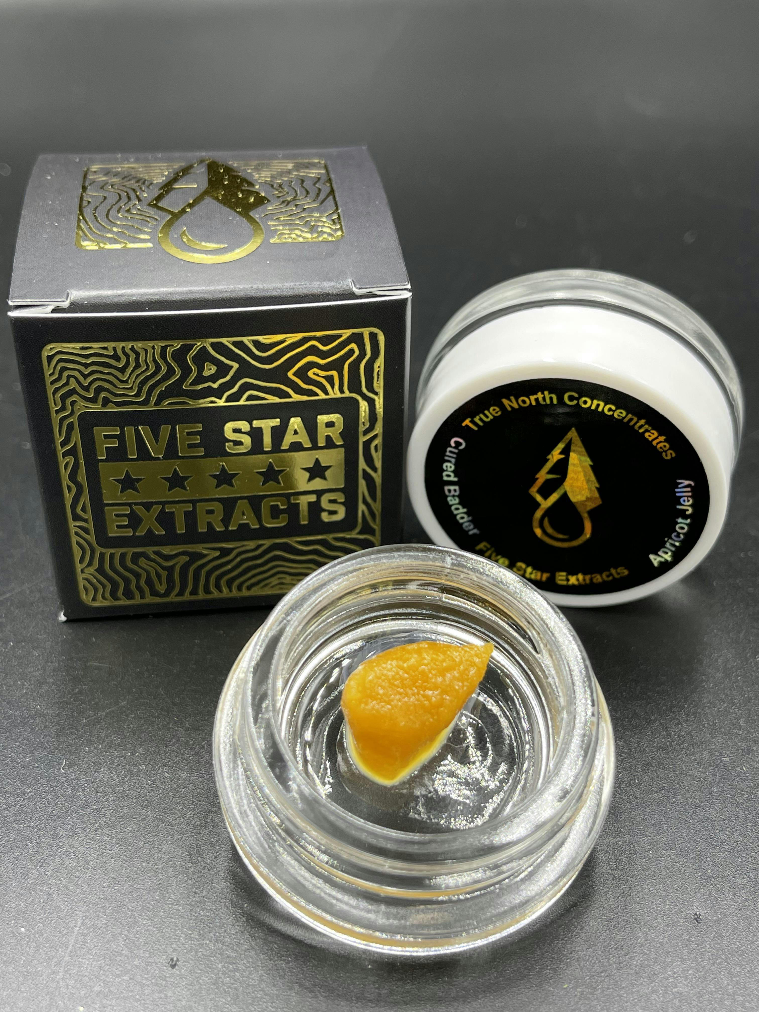 Five Star Extracts: Apricot Jelly - 1 Gram Cured Badder - image 1