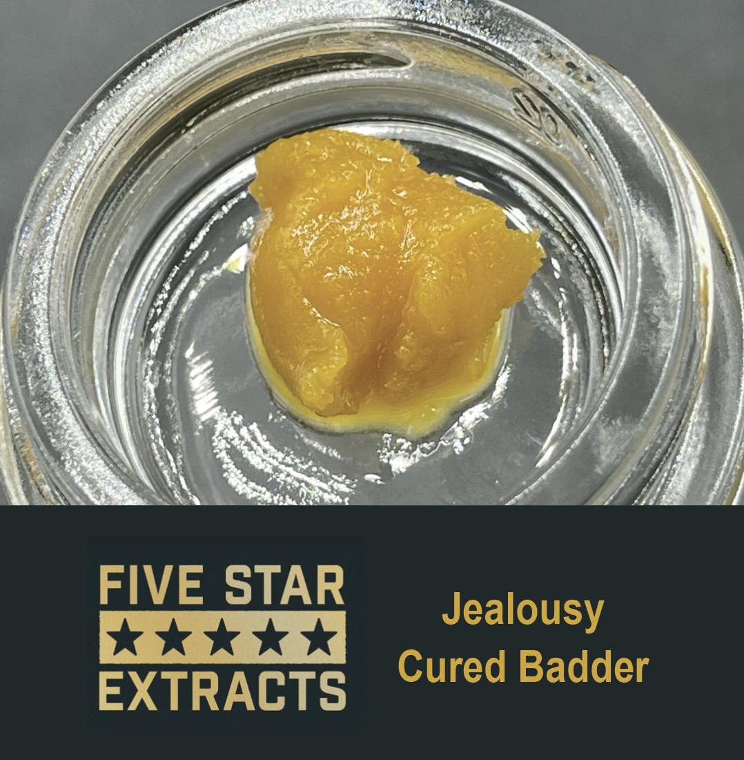 Five Star Extracts: Jealousy - 1 Gram Cured Badder - image 1