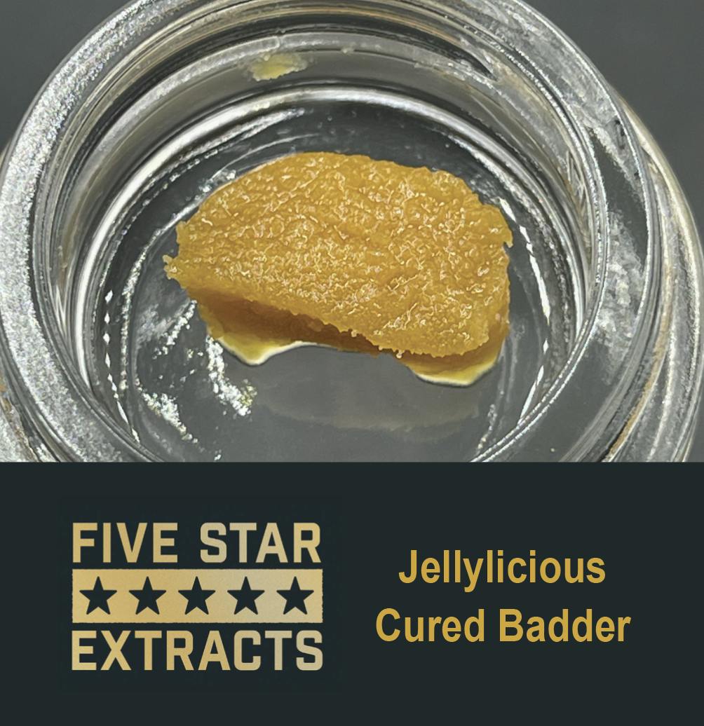 Five Star Extracts: Jellylicious - 1 Gram Cured Badder - image 1