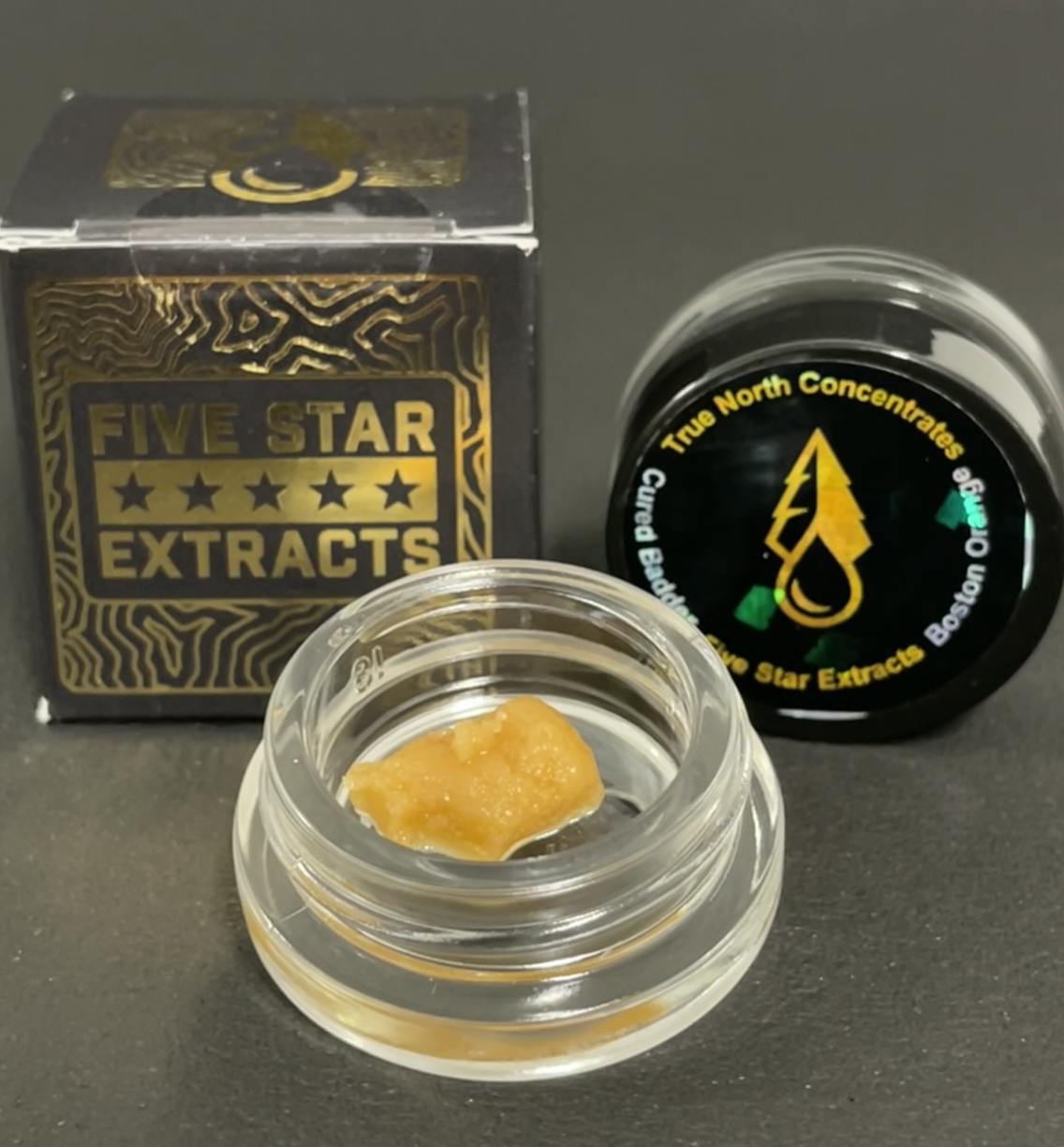 Five Star Extracts: Boston Orange - 1 Gram Cured Badder - image 1