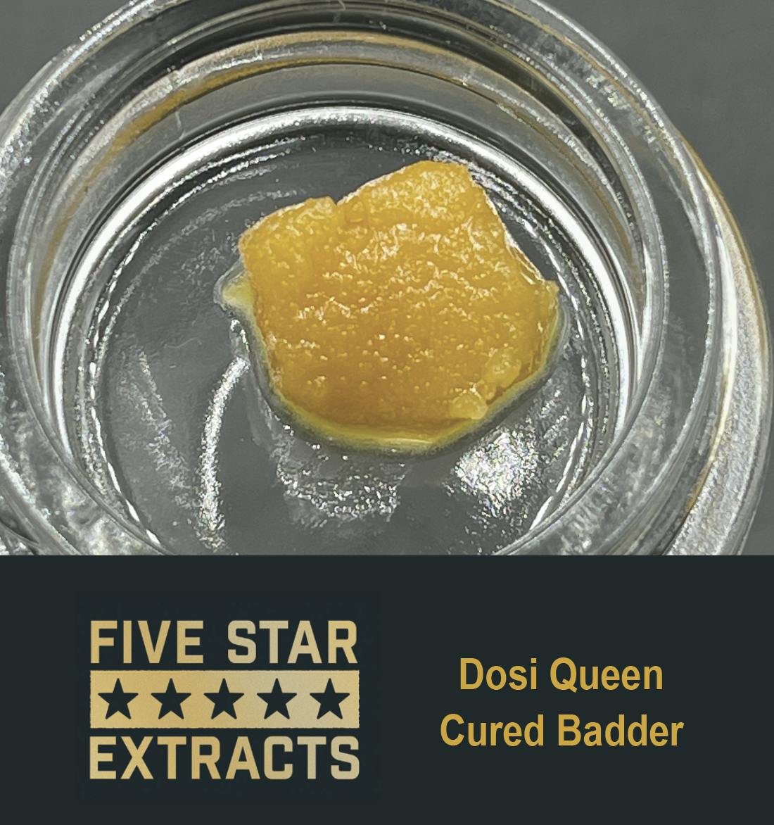 Five Star Extracts: Dosi Queen 1 Gram Cured Badder - image 1