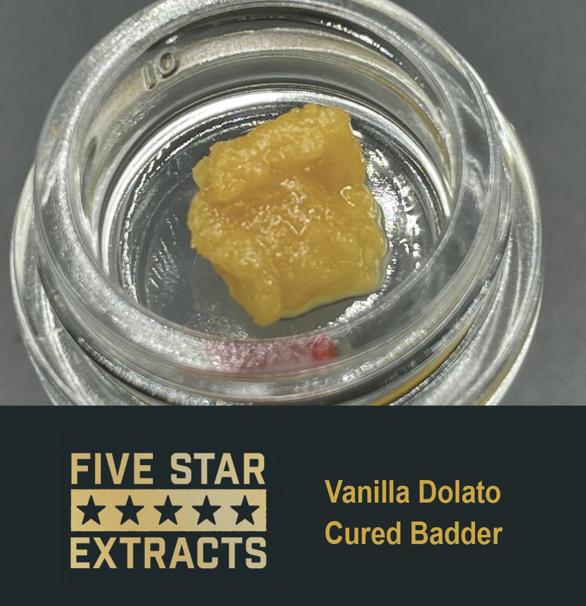 Five Star Extracts: Vanilla Dolato - 1 Gram Cured Badder - image 1