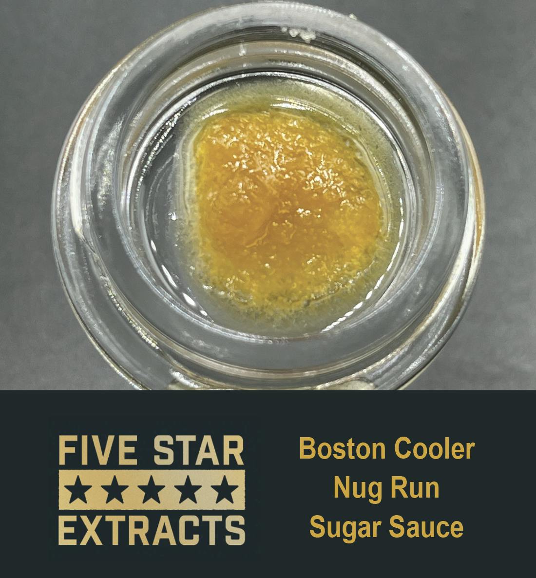 Five Star Extracts: Boston Cooler - 1 Gram Nug Run Sugar Sauce - image 1