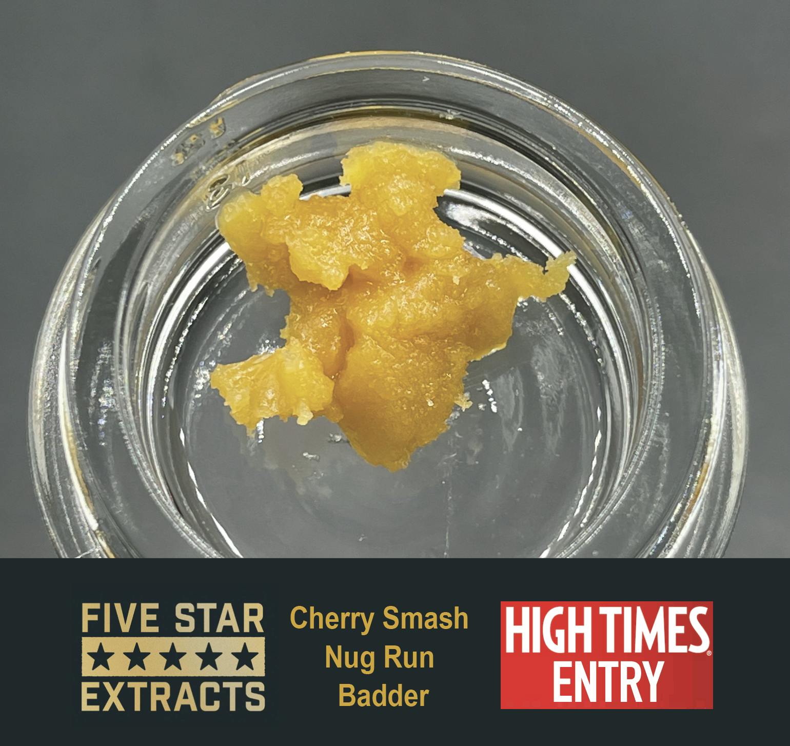 Five Star Extracts: Cherry Smash - 1 Gram Nug Run Badder - image 1
