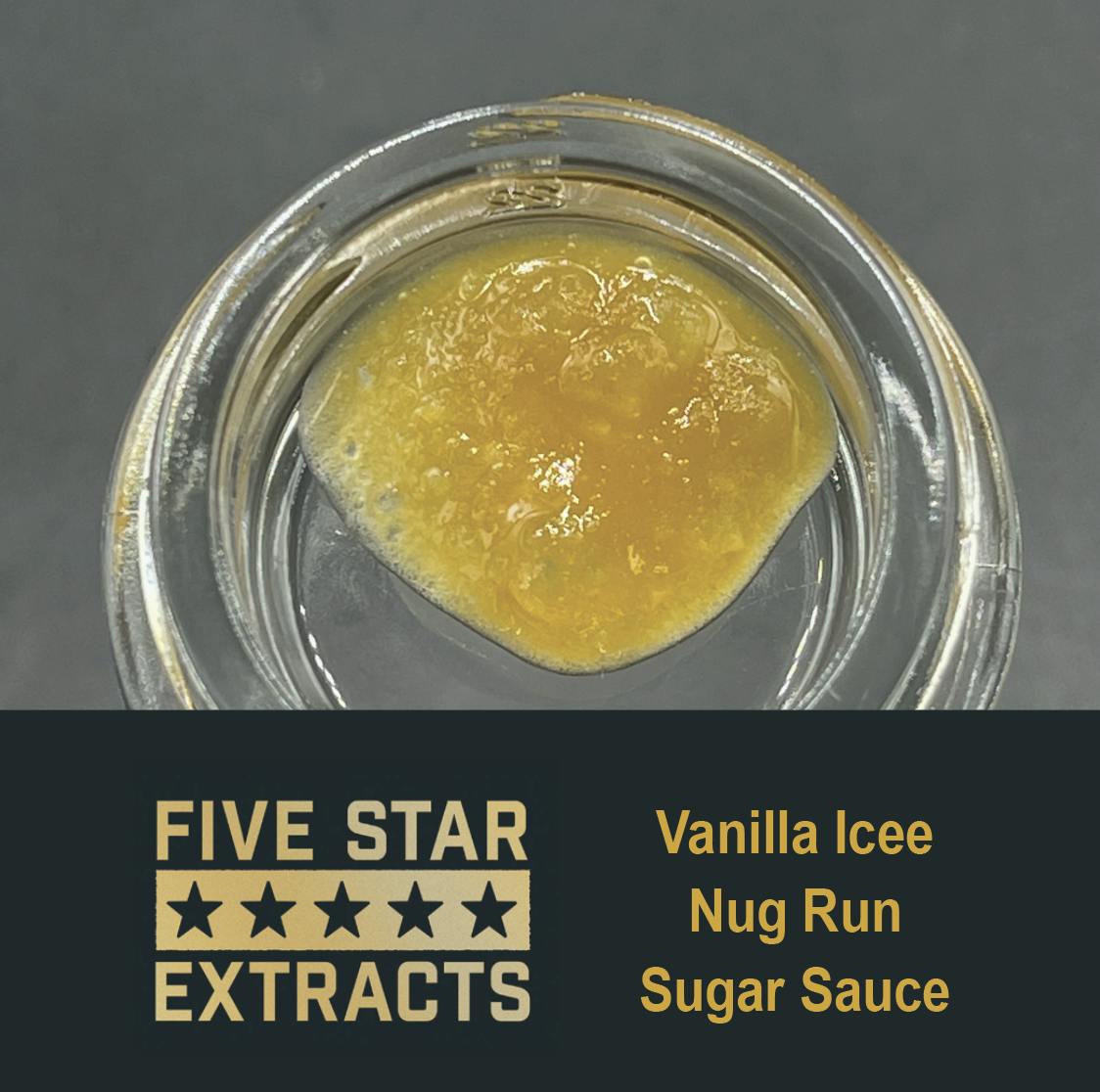 Five Star Extracts: Vanilla Icee - 1 Gram Nug Run Sugar Sauce - image 1
