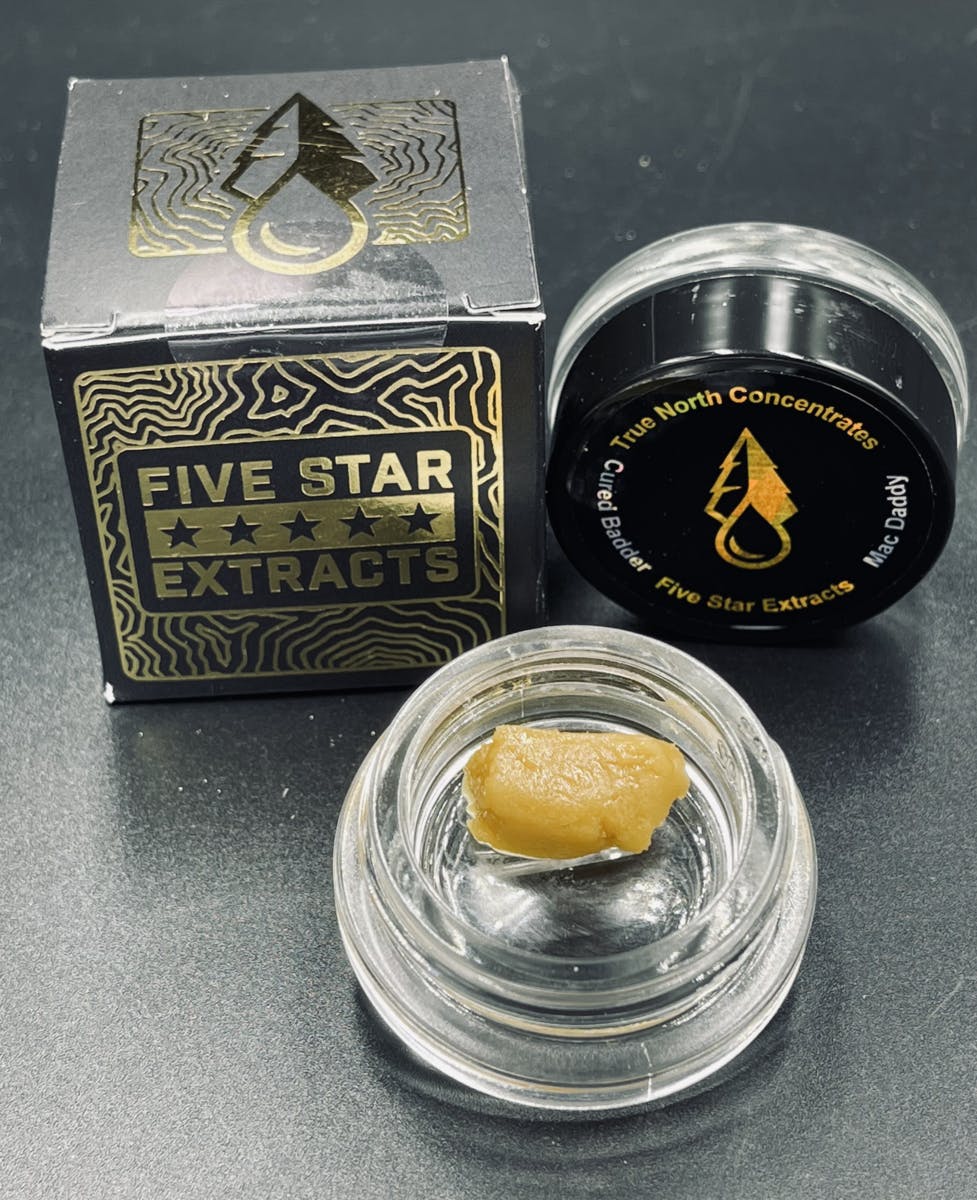 Five Star Extracts: Mac Daddy - 1 Gram Cured Badder - image 1