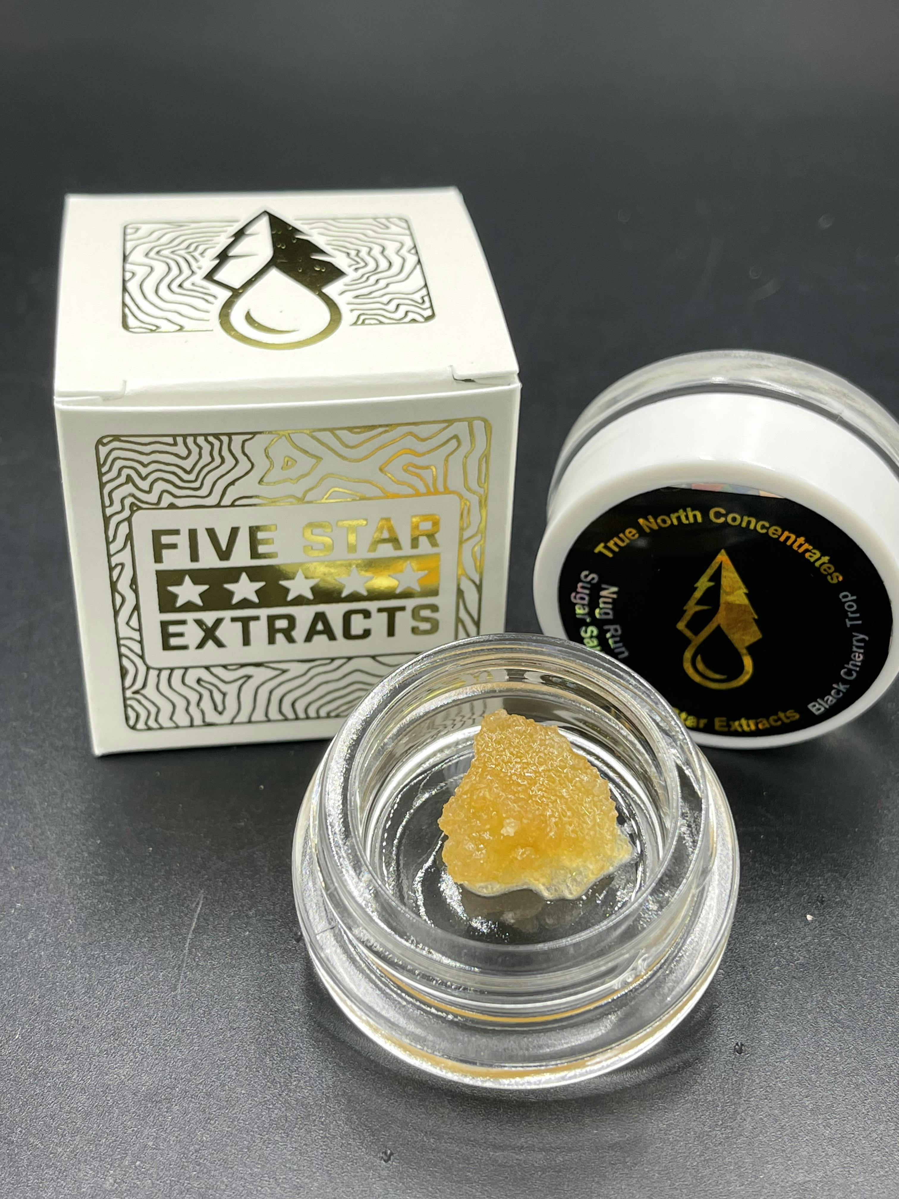 Five Star Extracts: Black Cherry Trop- 1 Gram Nug Run Sugar Sauce - image 1
