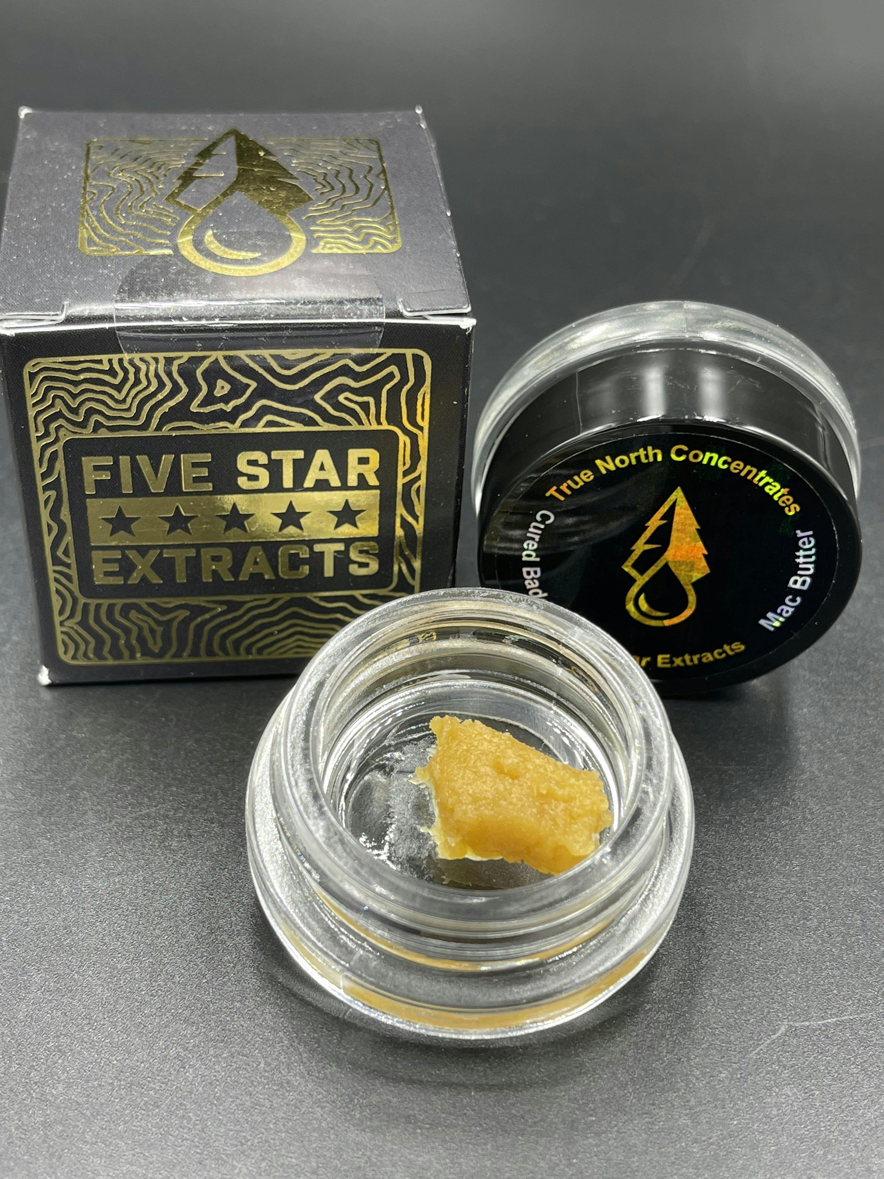 Five Star Extracts: Mac Butter - 1 Gram Cured Badder - image 1
