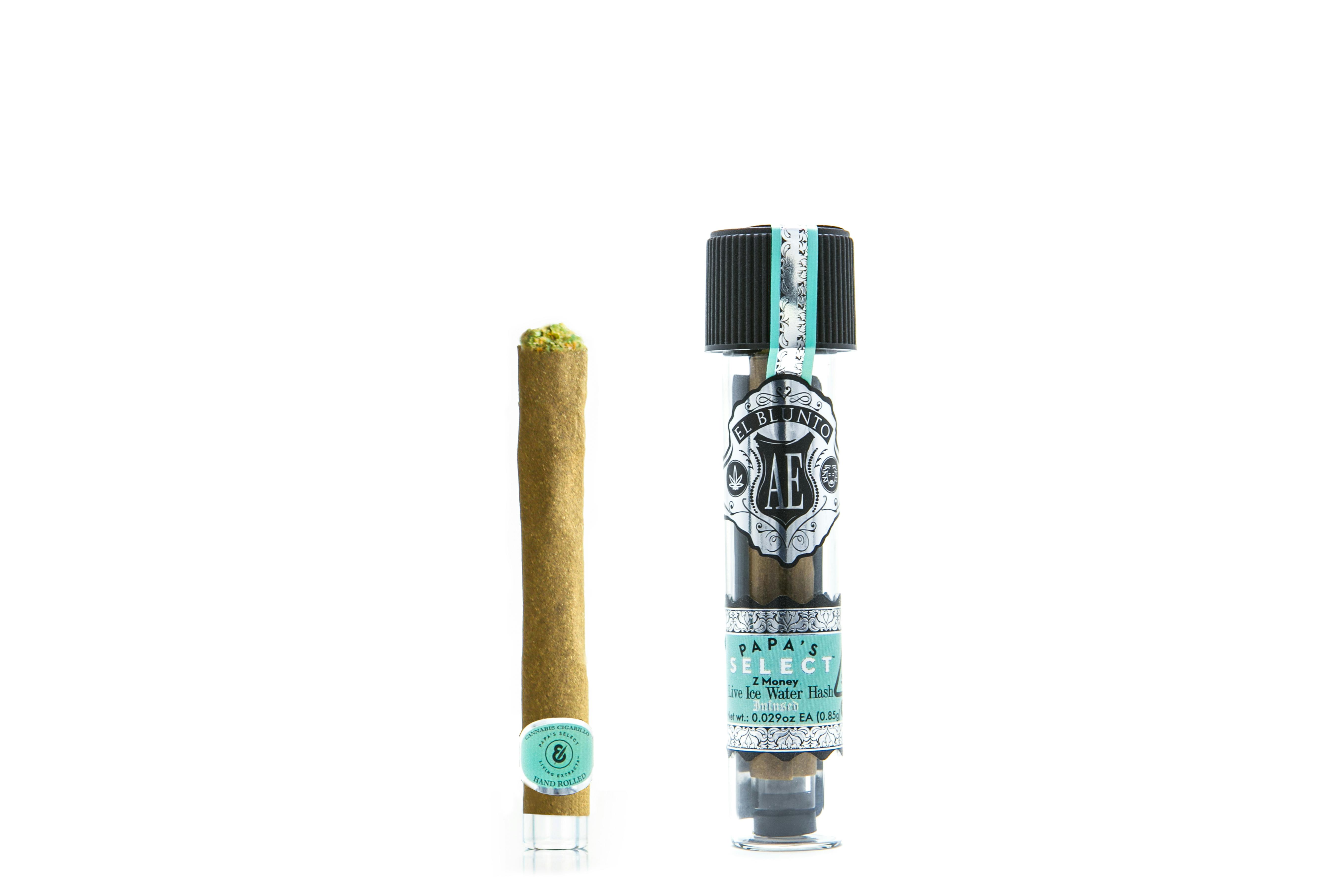 El Bluntito x Papa's Select ZMoney 0.85G Cigarillo Hash Inf. [Mini Blunt] - image 1