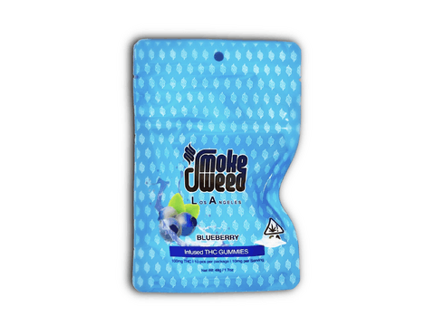 Smoke Weed LA - Vegan Blueberry Gummies 100mg - image 1