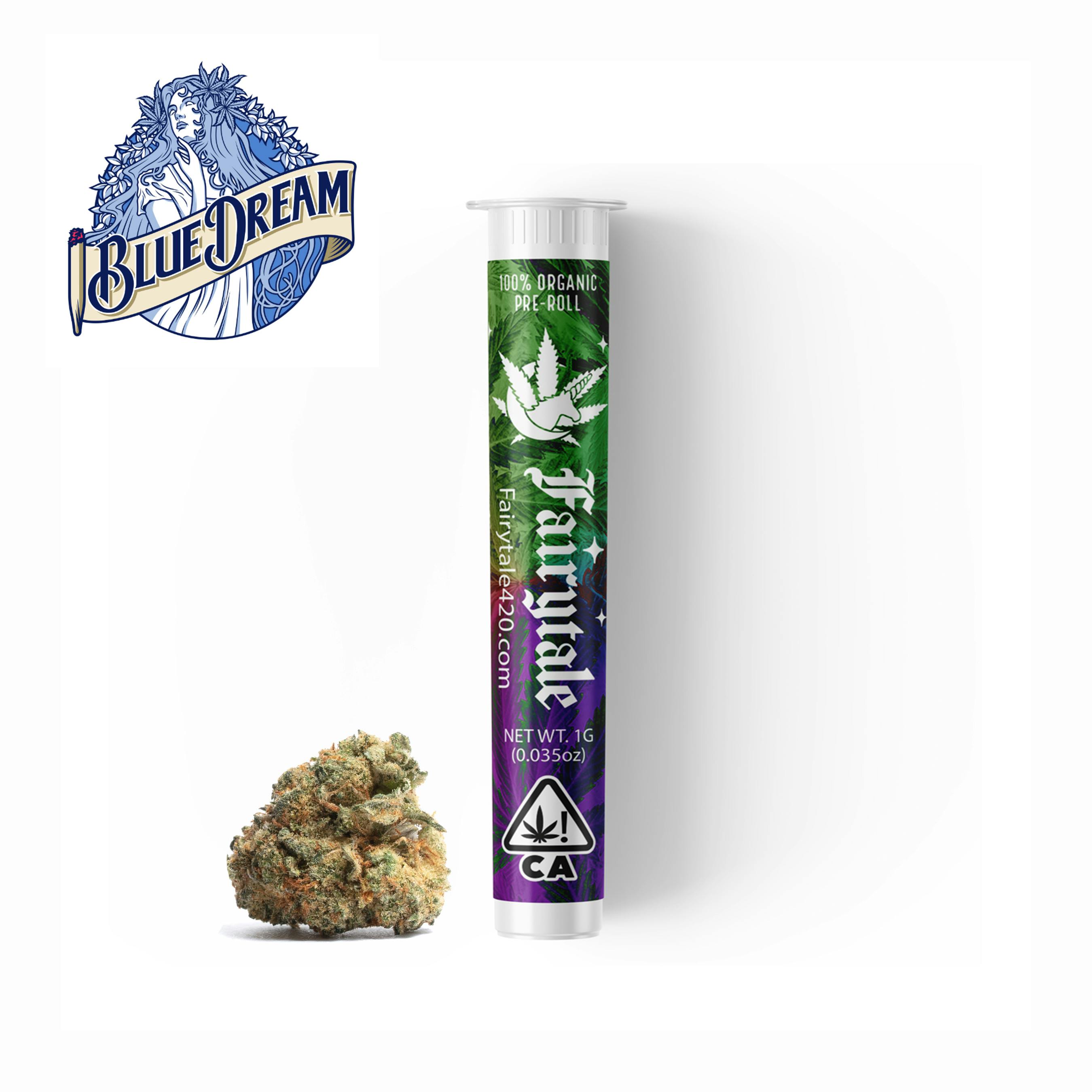 Fairytale 1 Gram Premium Pre-roll "Blue Dream" (SATIVA) 24% THC - image 1